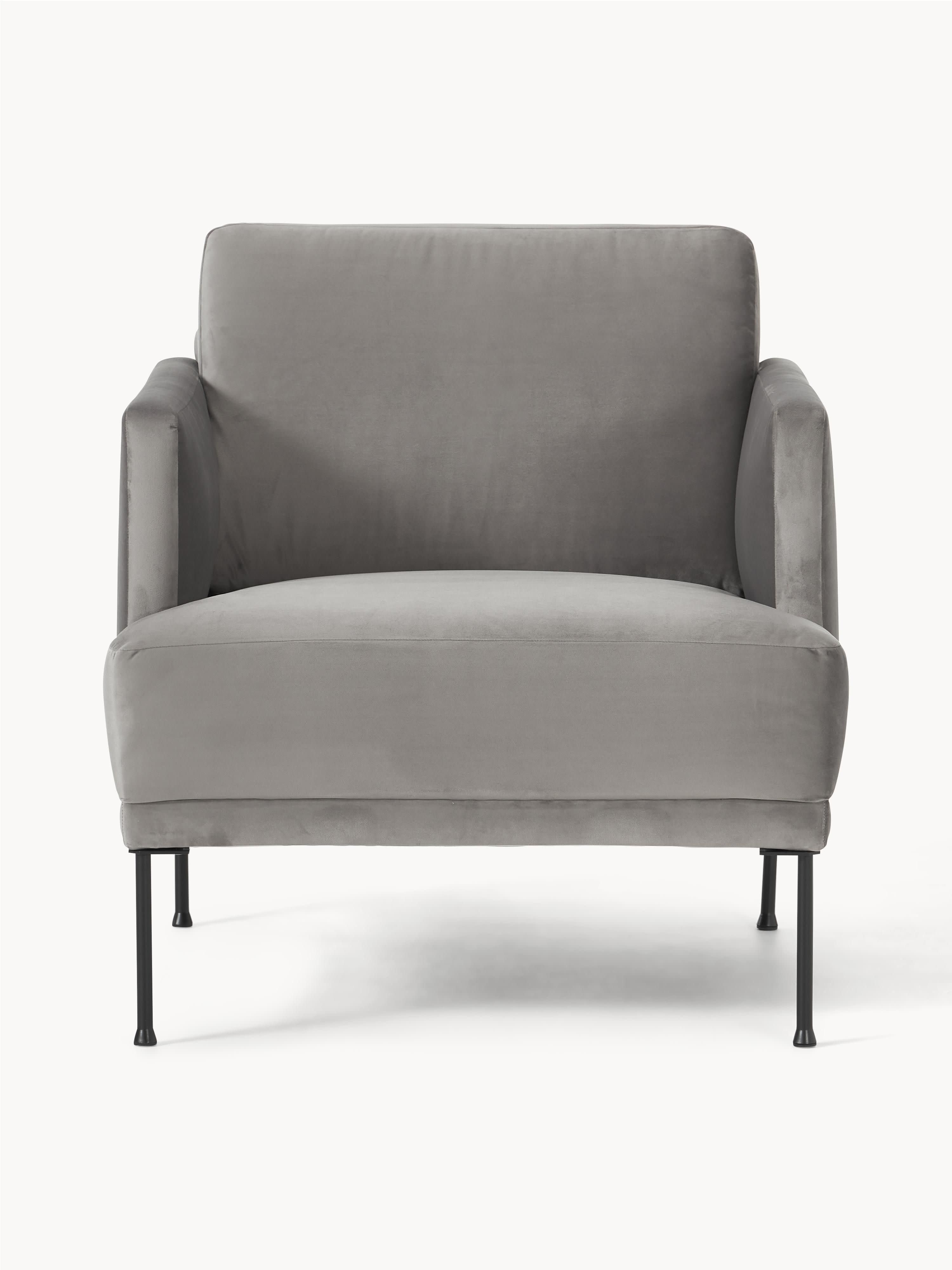 Samt-Sessel Fluente