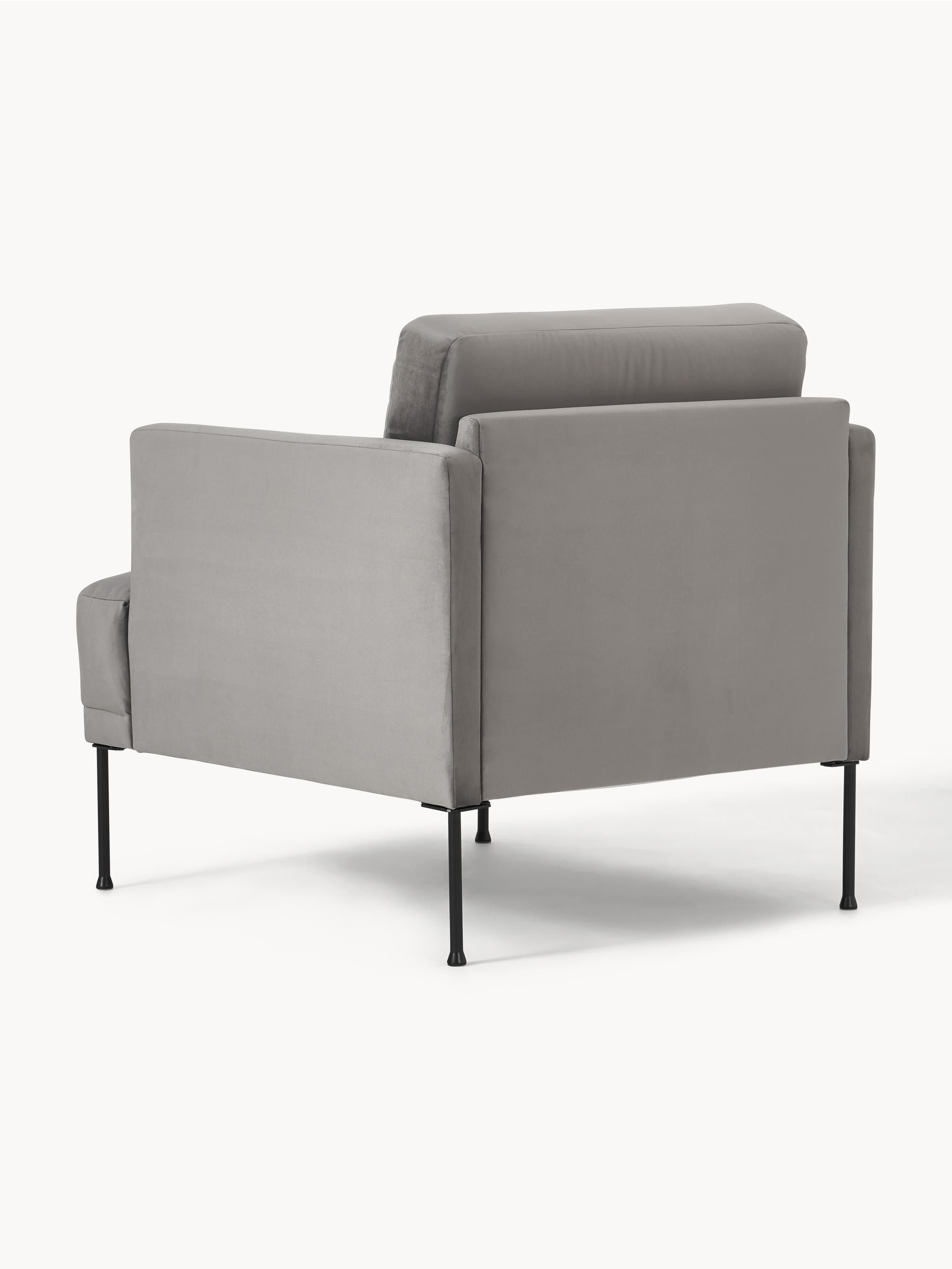 Samt-Sessel Fluente