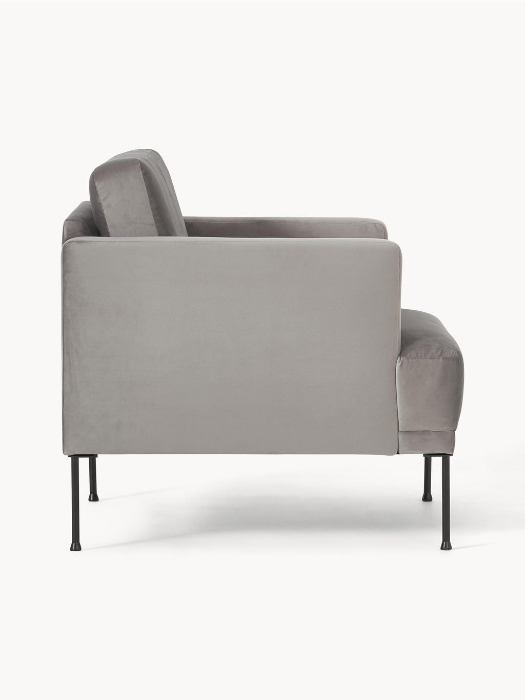 Samt-Sessel Fluente
