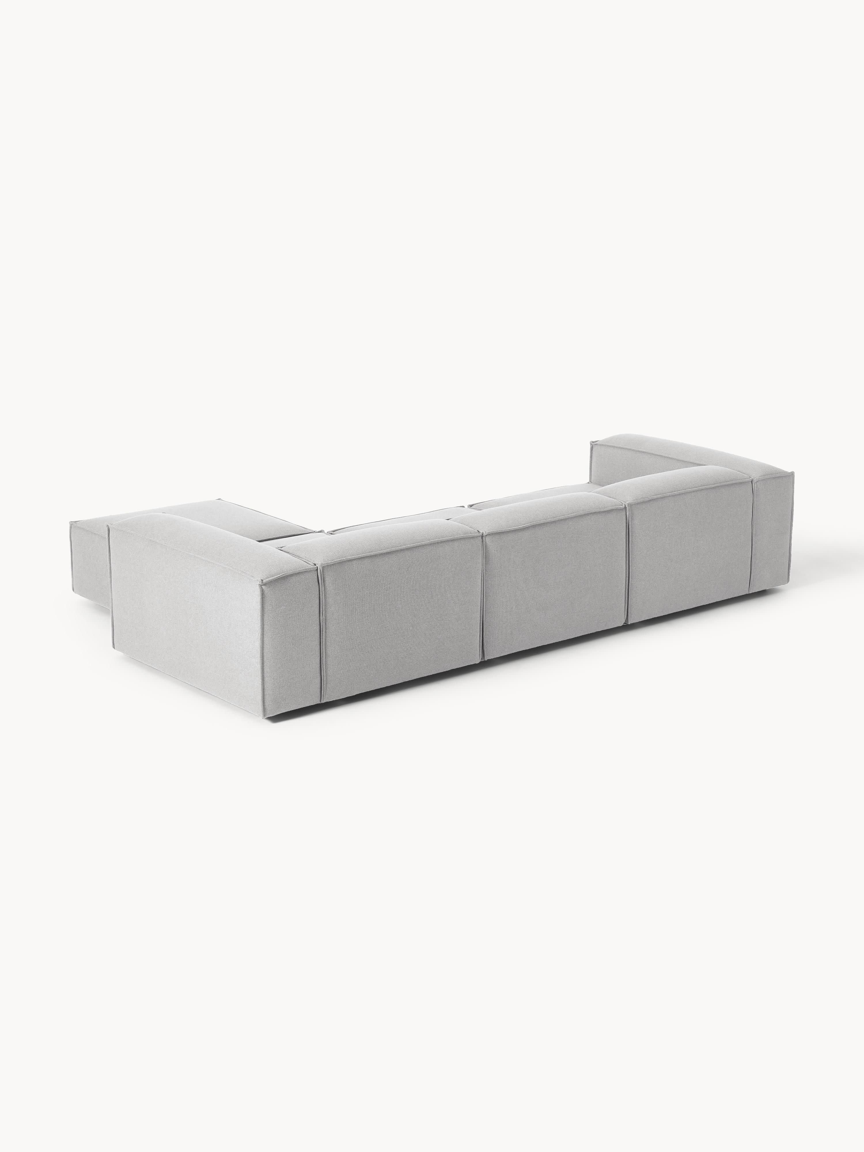 Modulares Sofa Lennon (4-Sitzer) mit Hocker (links/rechts)