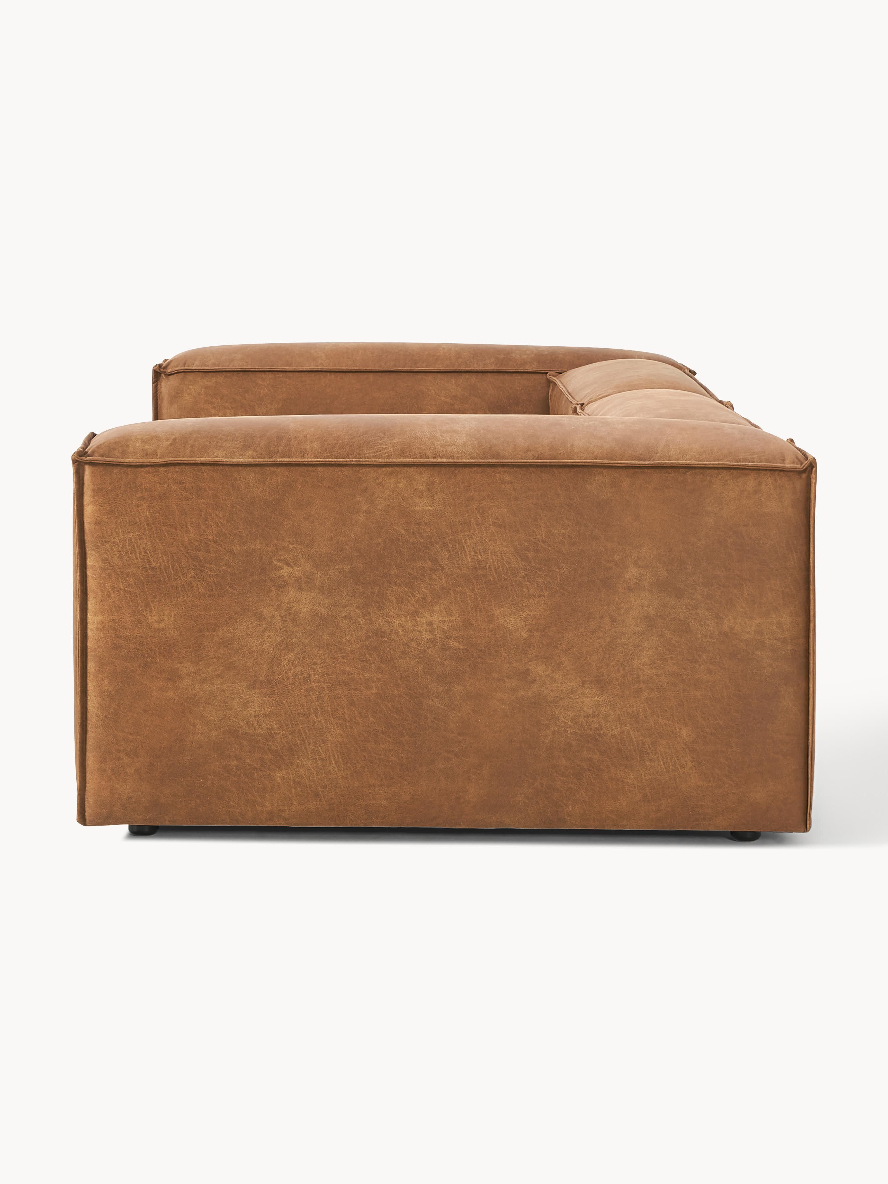 Modulares Sofa Lennon (3-Sitzer) aus Leder