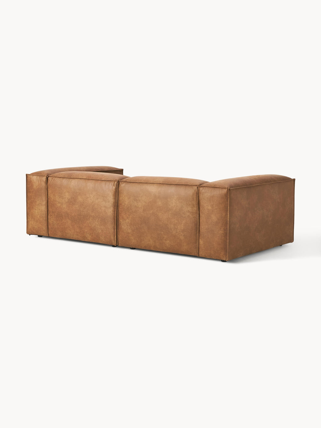 Modulares Sofa Lennon (3-Sitzer) aus Leder