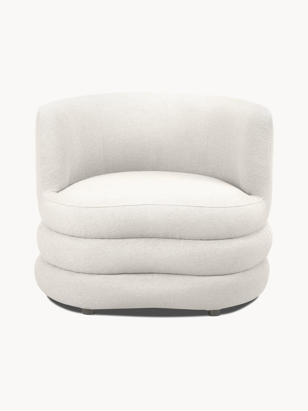 Designer Bouclé-Sessel Solomon