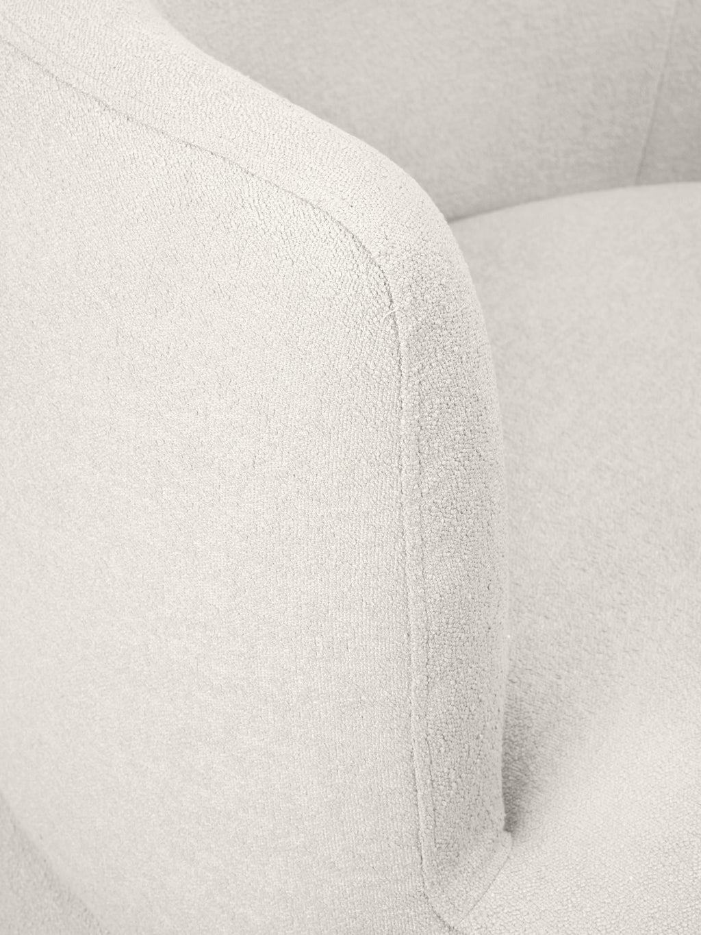 Designer Bouclé-Sessel Solomon