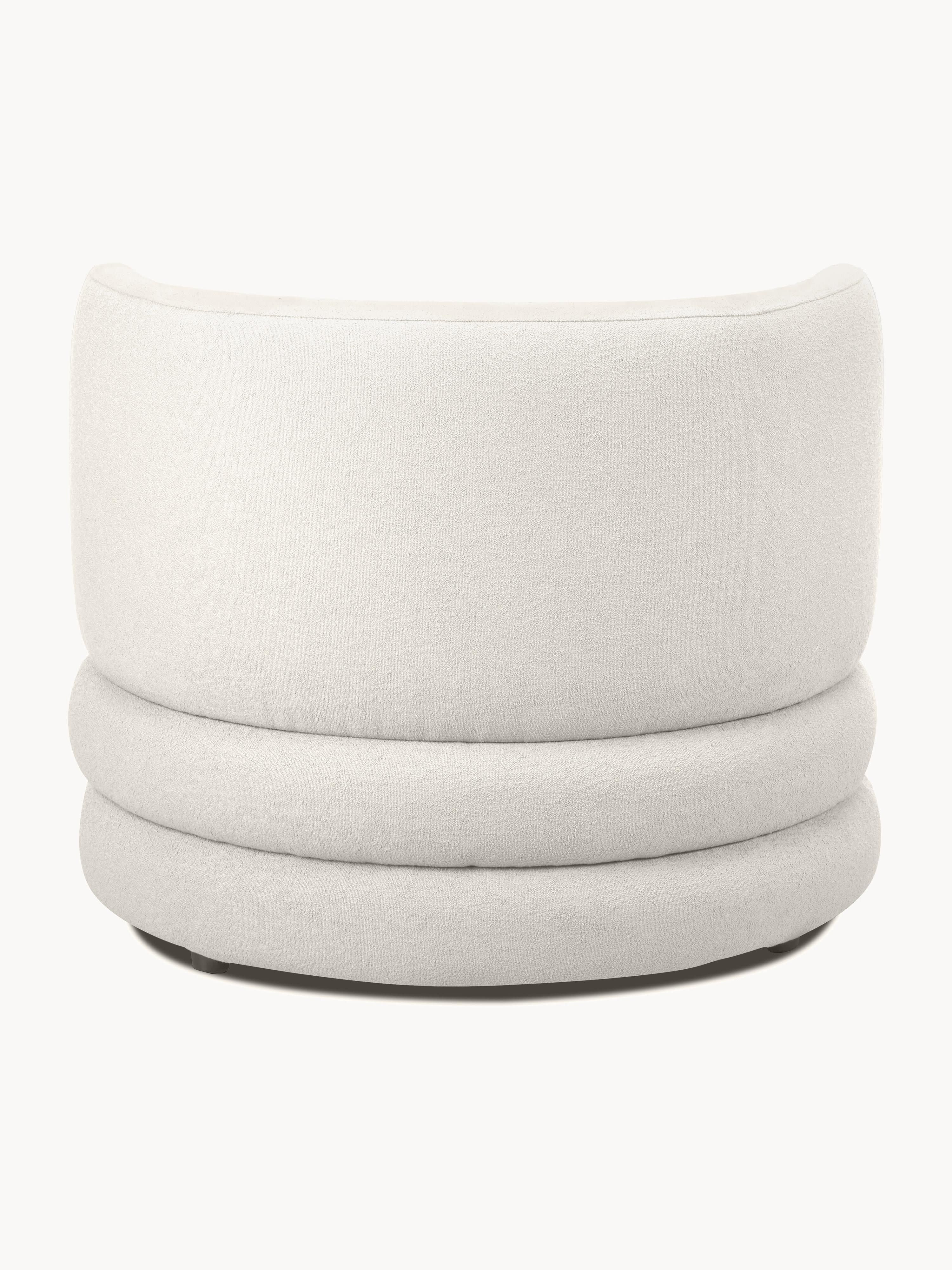 Designer Bouclé-Sessel Solomon