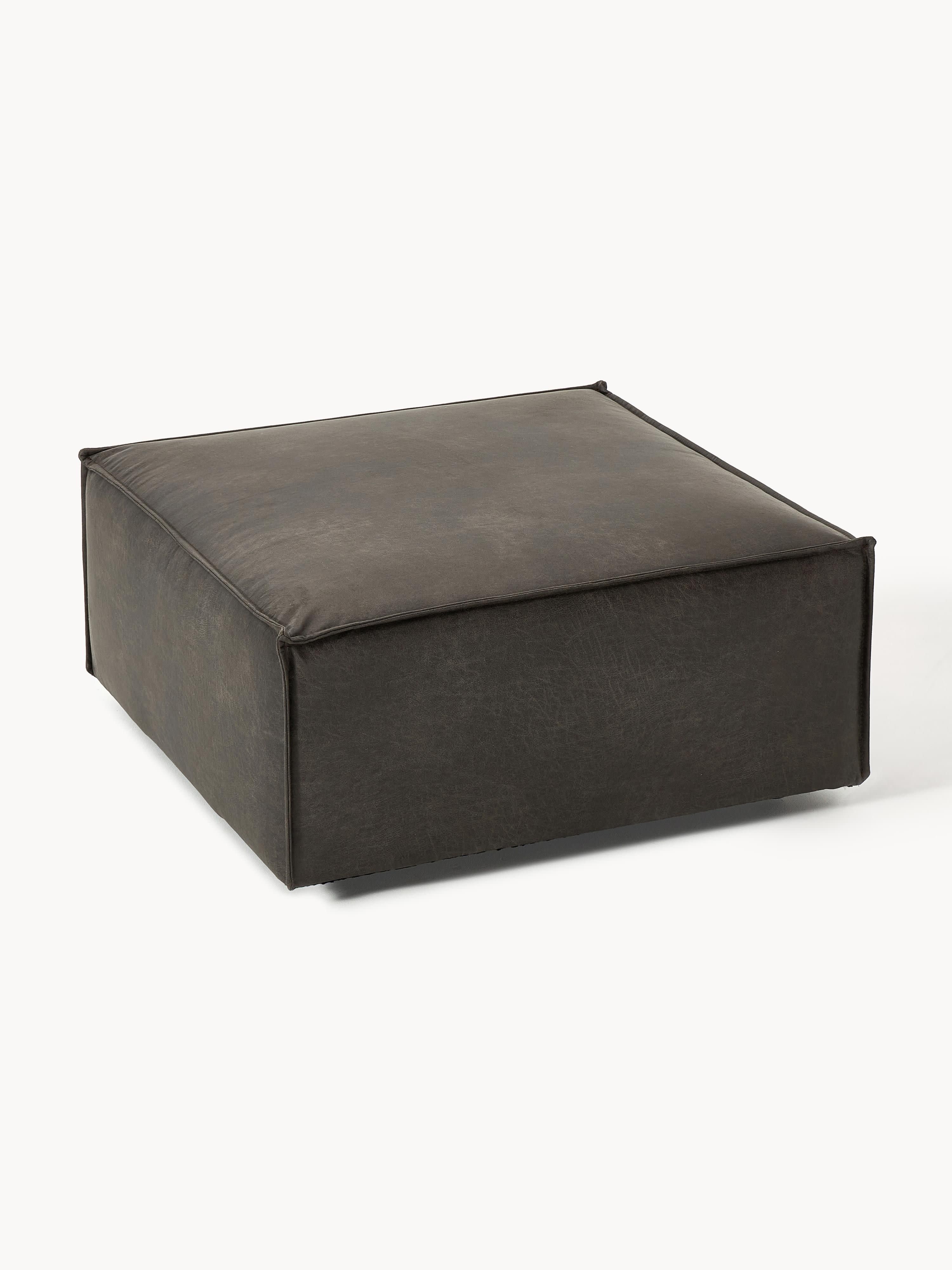 Sofa-Hocker Lennon aus Leder