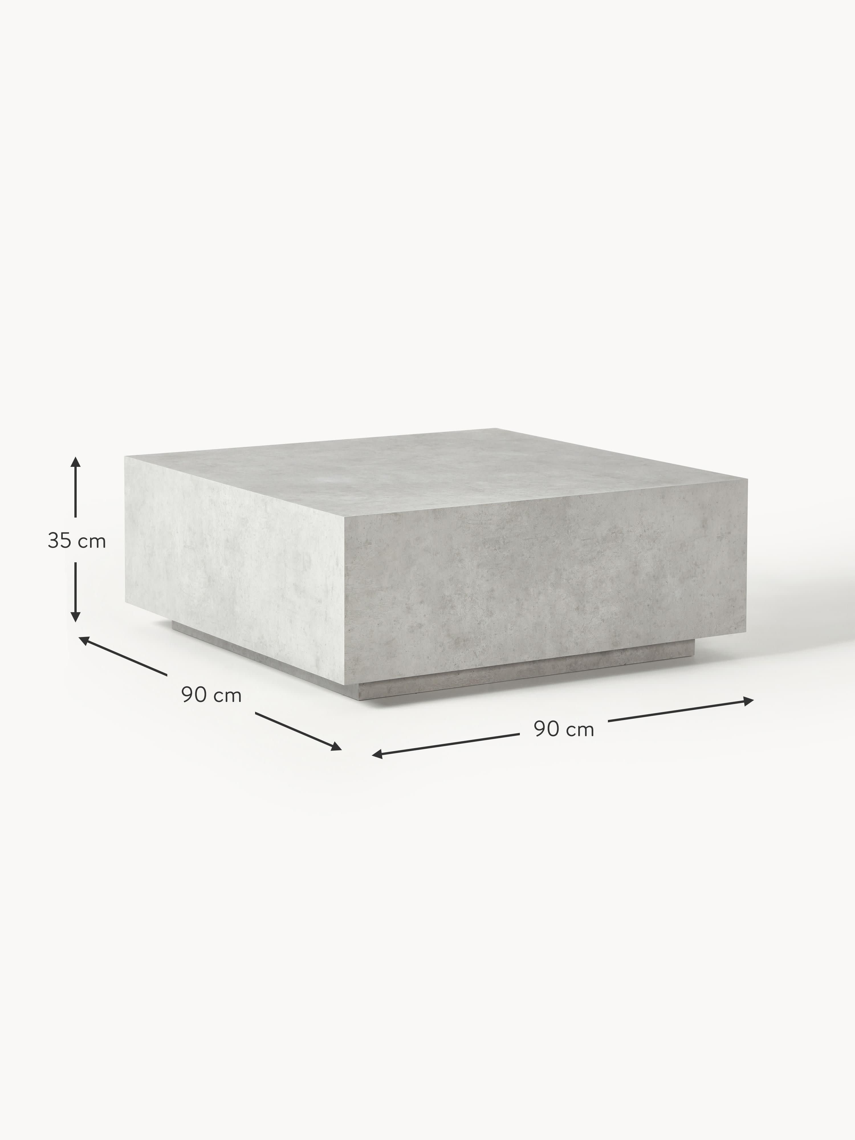 Couchtisch Lesley in Beton-Optik