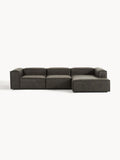 Galeriebild 1 - Modulares Ecksofa Lennon (4-Sitzer) aus Leder