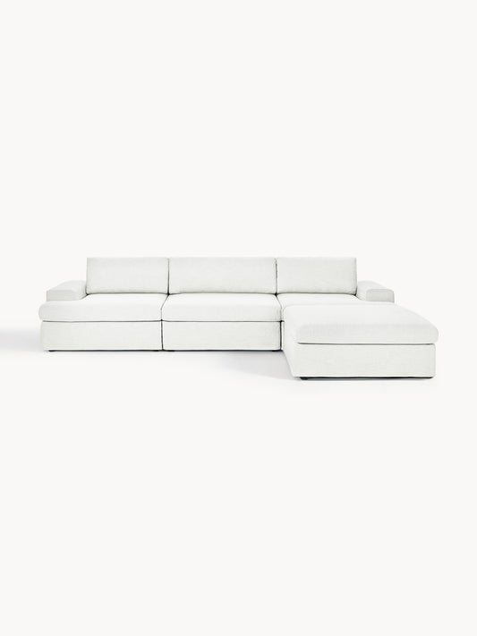 Galeriebild 1 - Modulares Sofa Russell (4-Sitzer) mit Hocker (links/rechts)