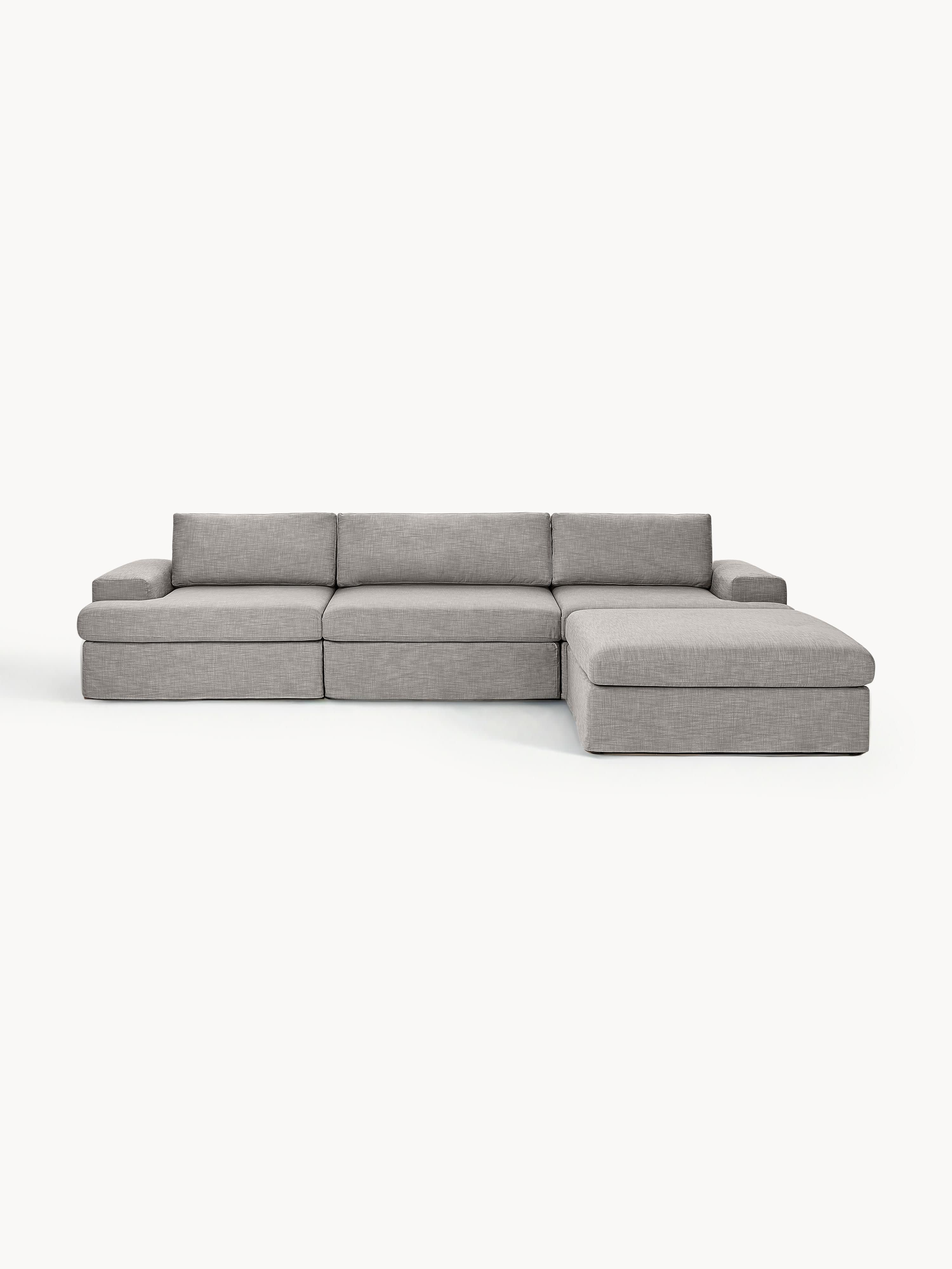 Galeriebild 1 - Modulares Sofa Russell (4-Sitzer) mit Hocker (links/rechts)