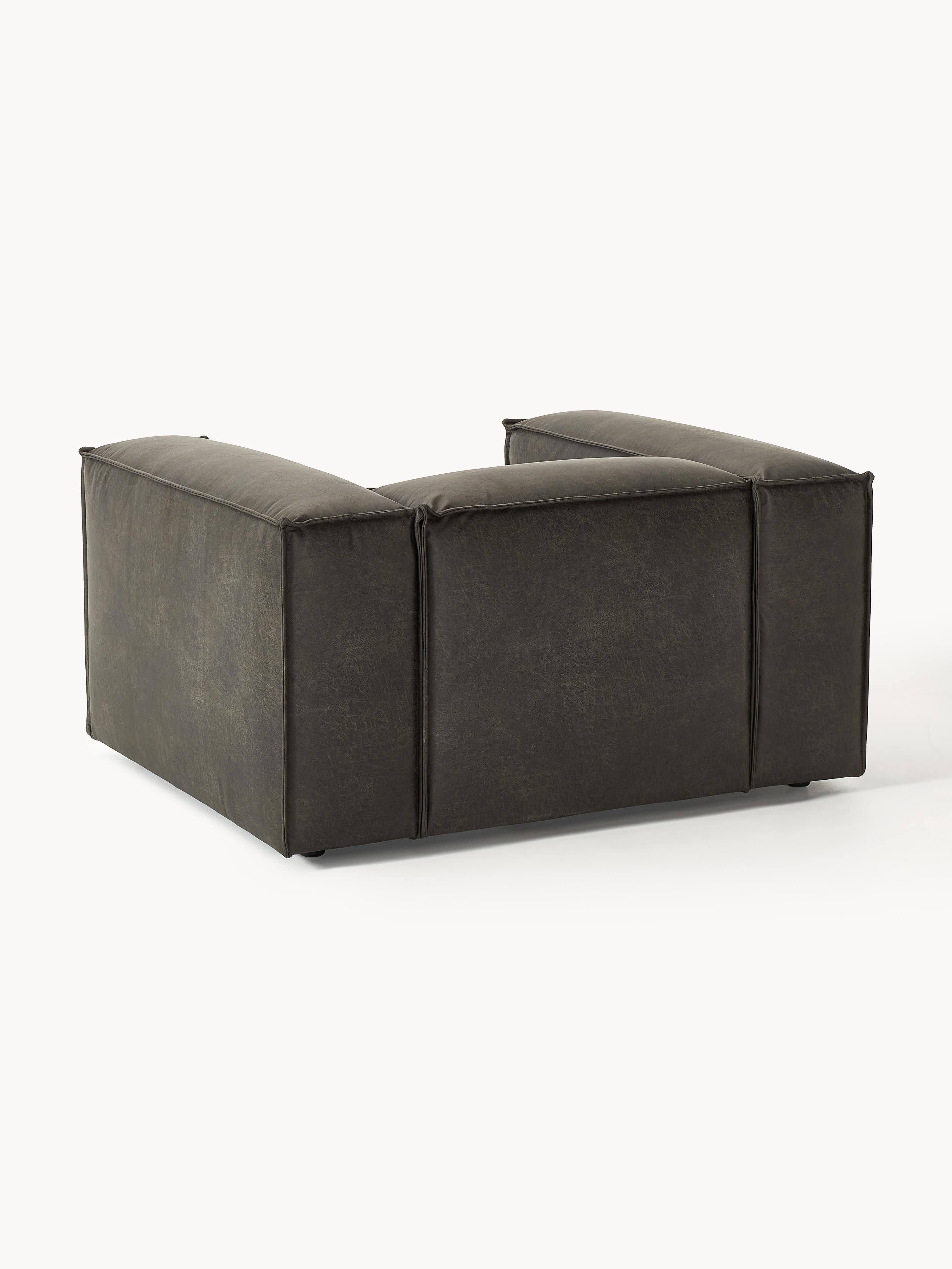 Sessel Lennon aus Leder