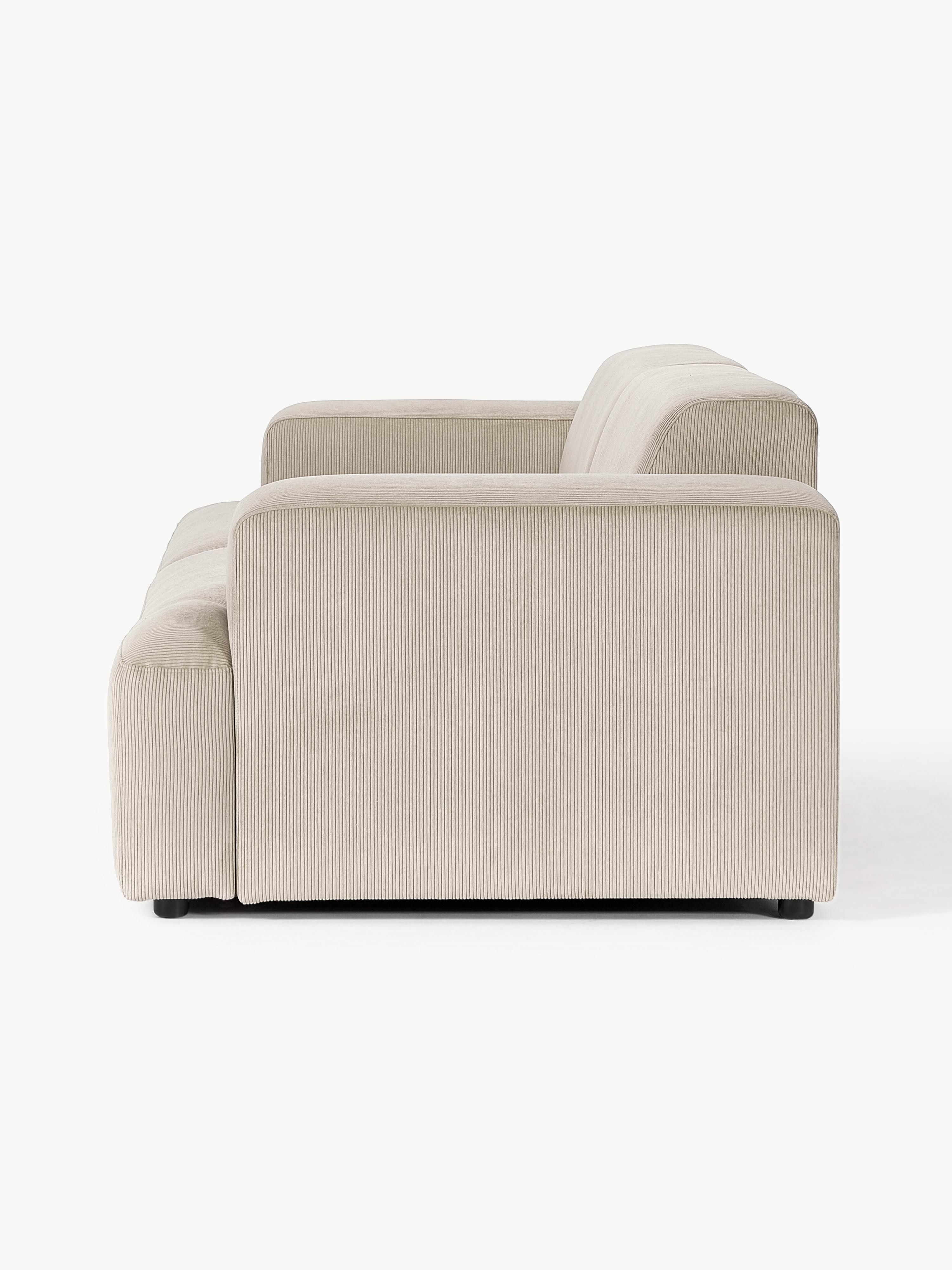 Cord-Sofa Melva (3-Sitzer)