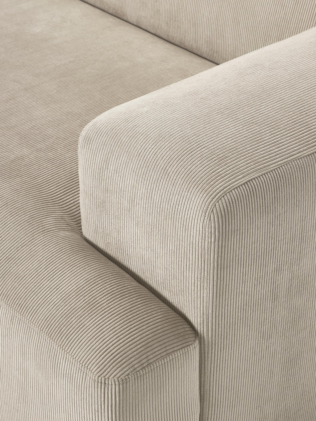 Cord-Sofa Melva (3-Sitzer)