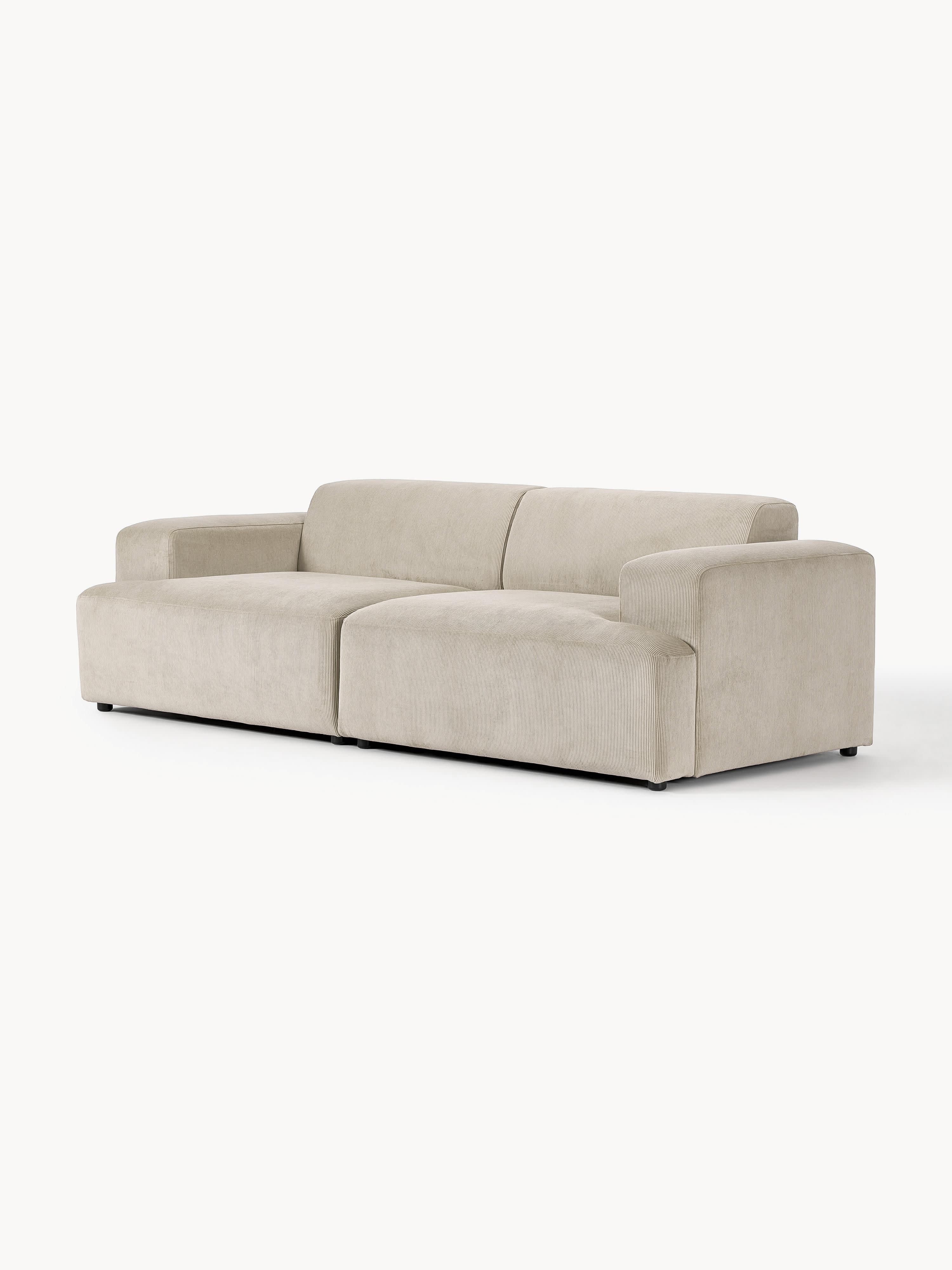 Cord-Sofa Melva (3-Sitzer)