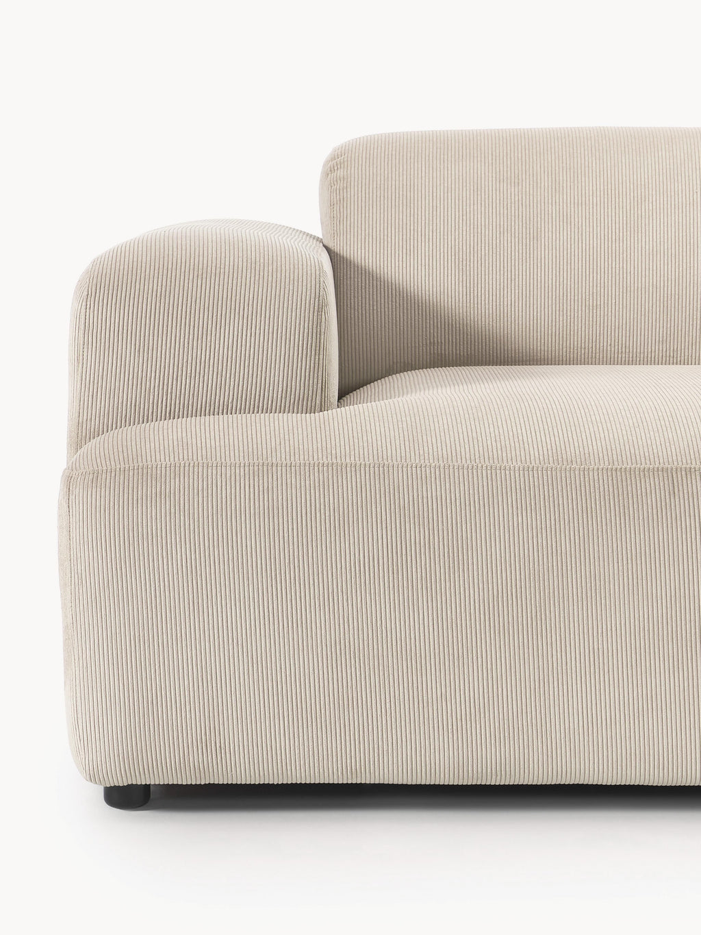Cord-Sofa Melva (3-Sitzer)