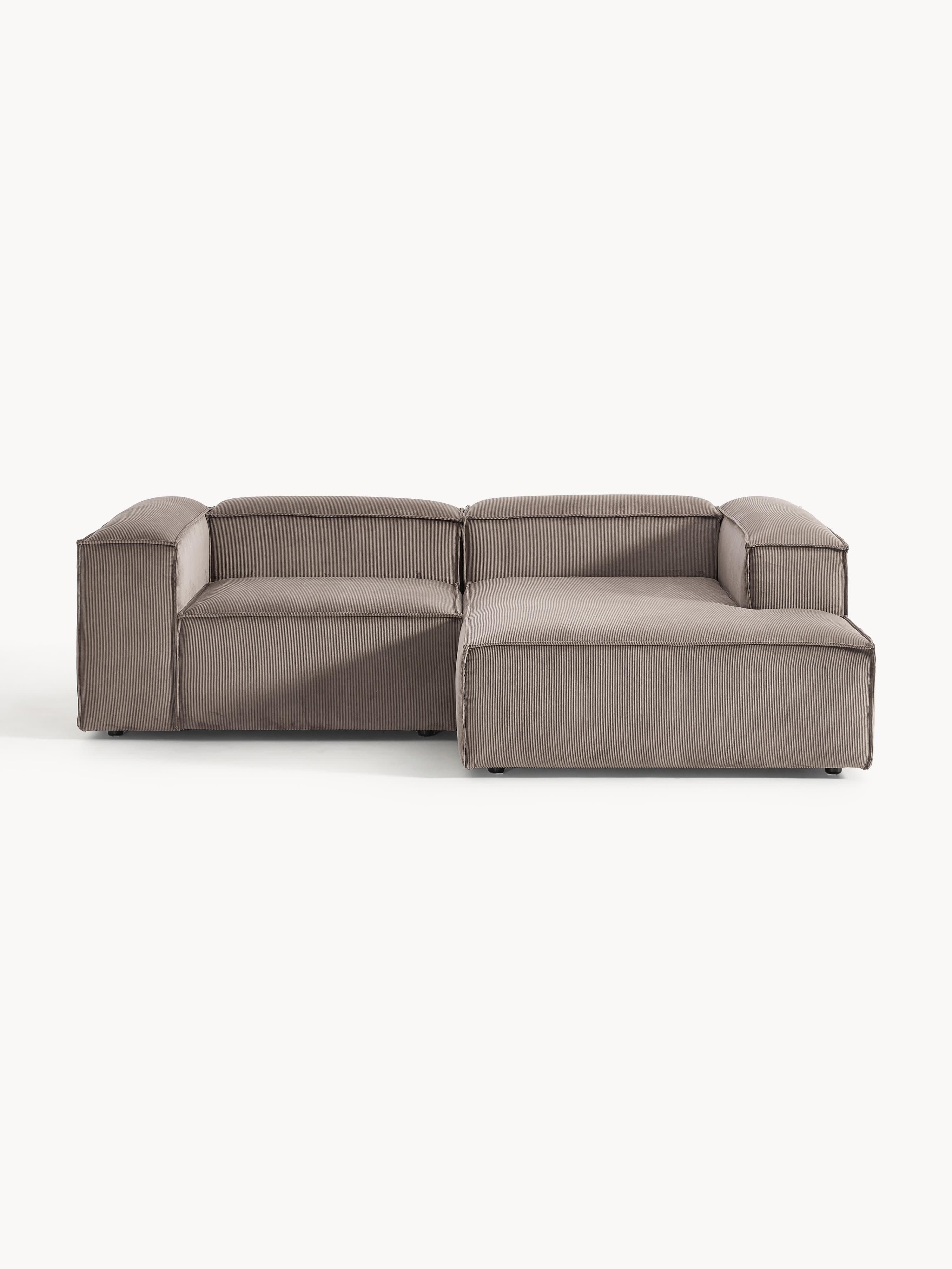 Galeriebild 1 - Modulares Ecksofa Lennon (2-Sitzer) aus Cord