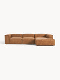 Galeriebild 1 - Modulares Ecksofa Lennon (4-Sitzer) aus Leder