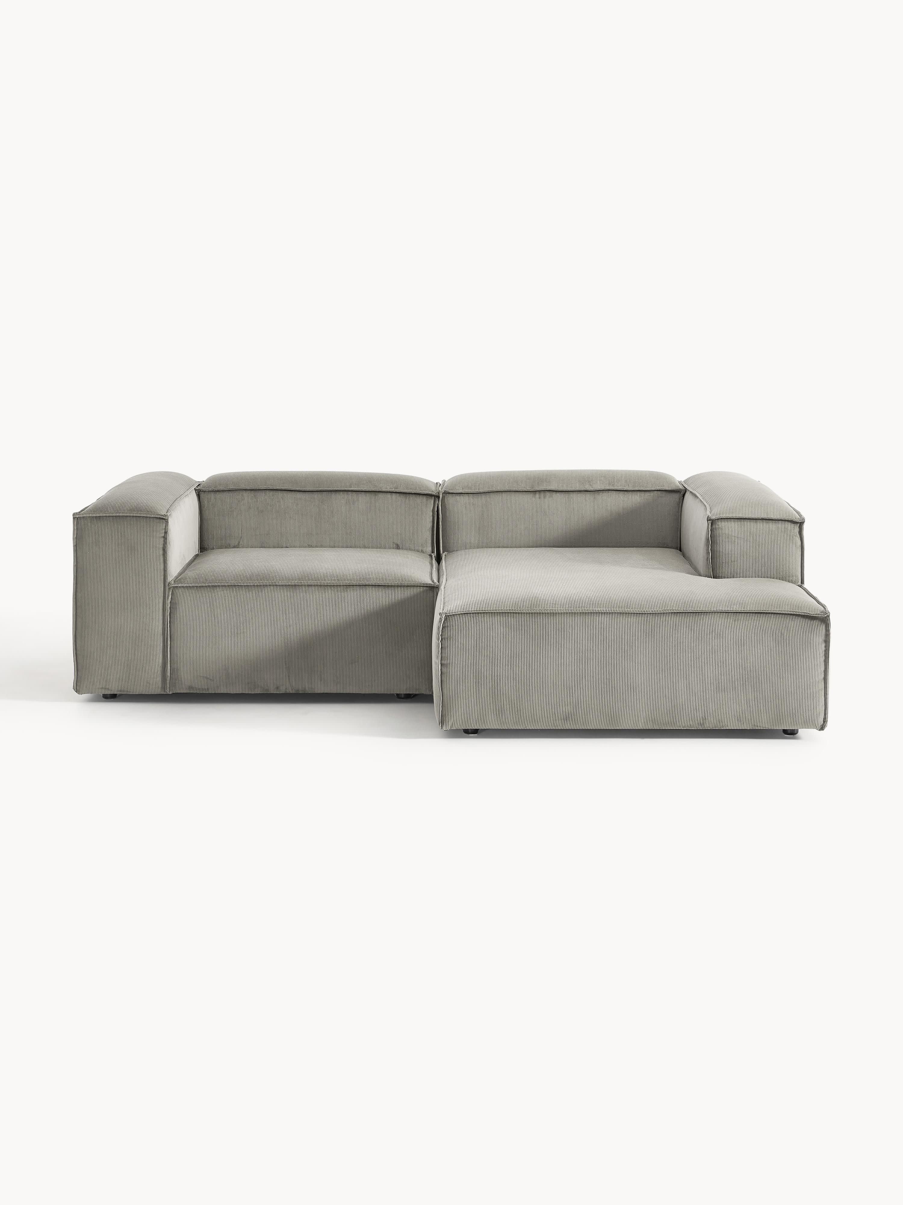Galeriebild 1 - Modulares Ecksofa Lennon (2-Sitzer) aus Cord