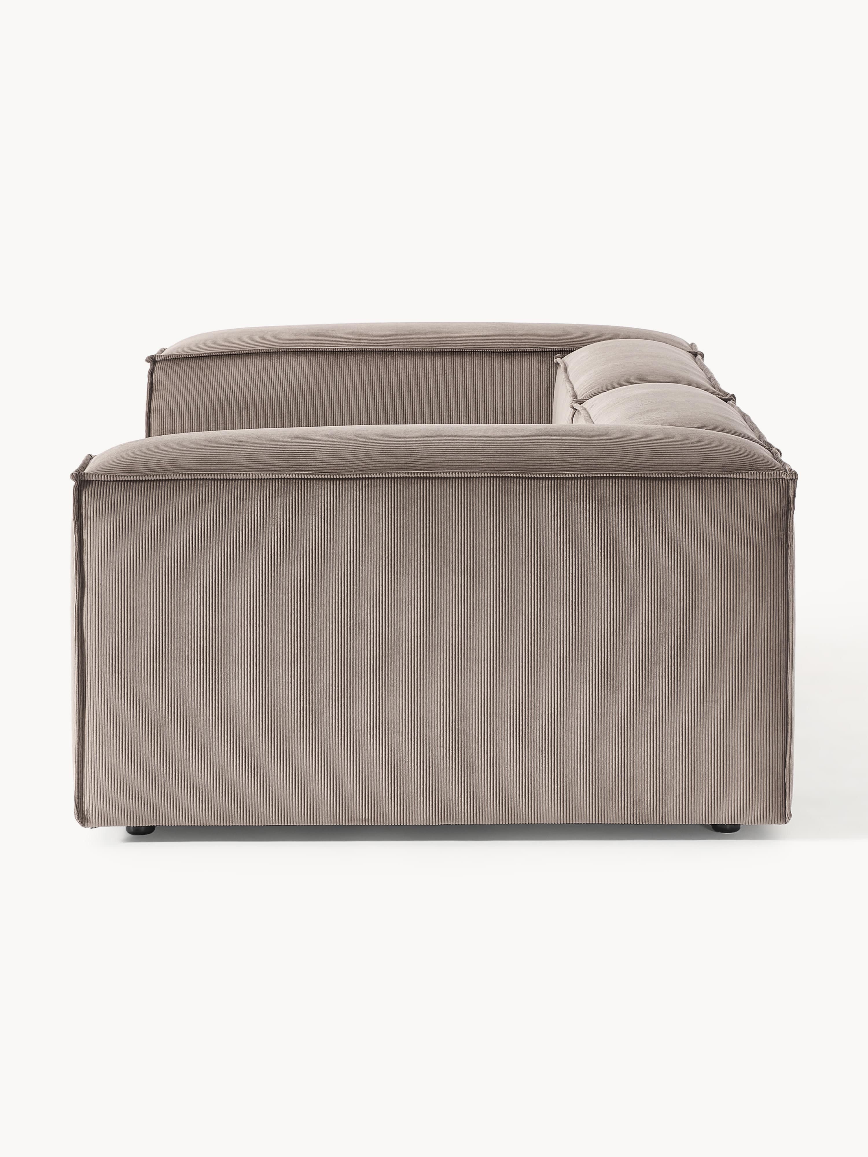Modulares Sofa Lennon (3-Sitzer) aus Cord