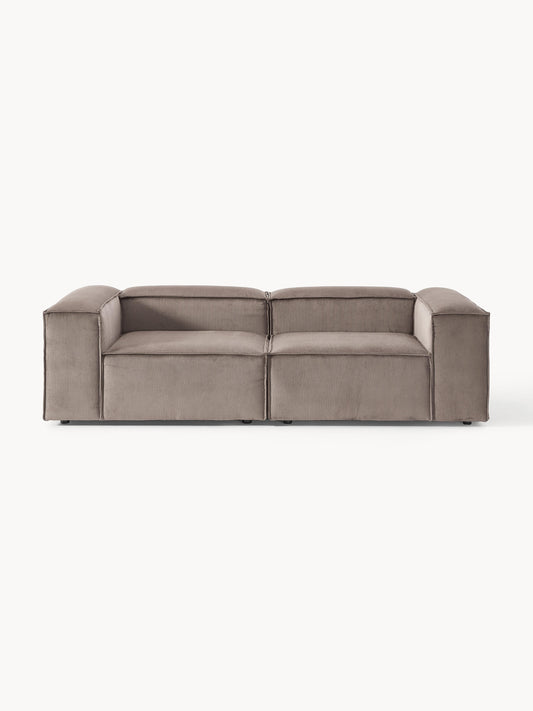 Galeriebild 1 - Modulares Sofa Lennon (3-Sitzer) aus Cord