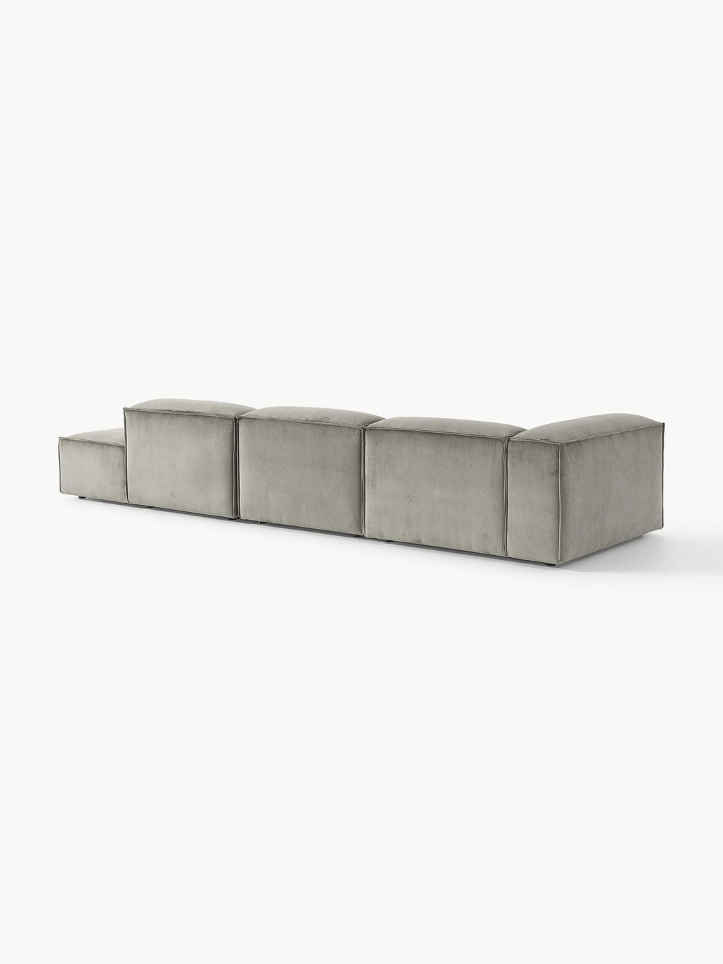 Modulare XL-Ottomane Lennon aus Cord