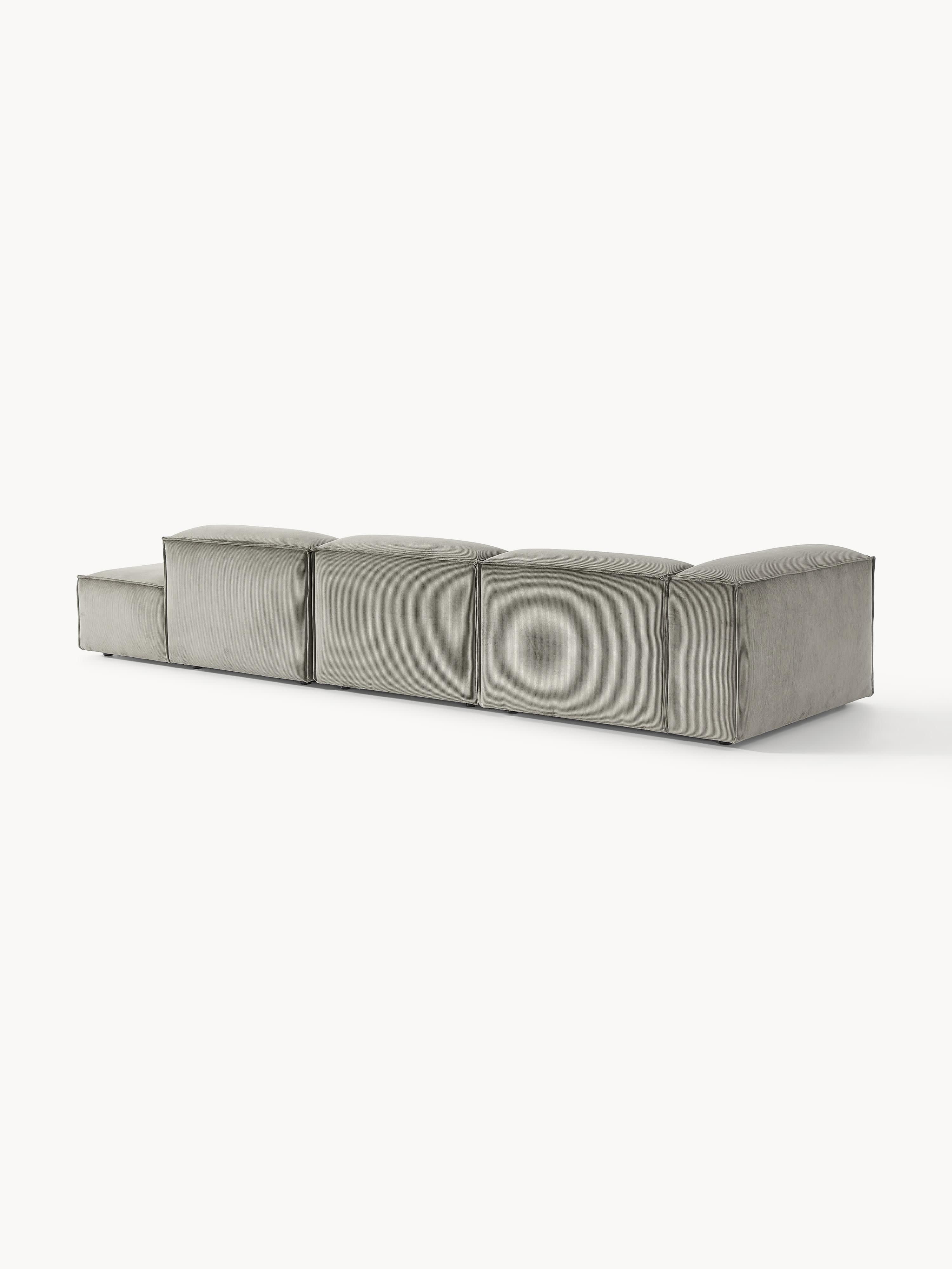 Modulare XL-Ottomane Lennon aus Cord