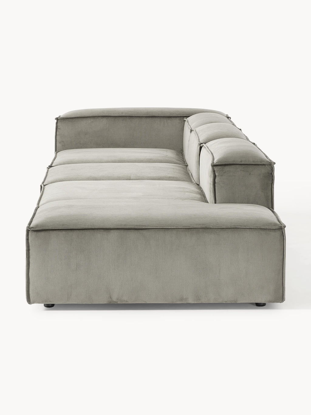 Modulare XL-Ottomane Lennon aus Cord