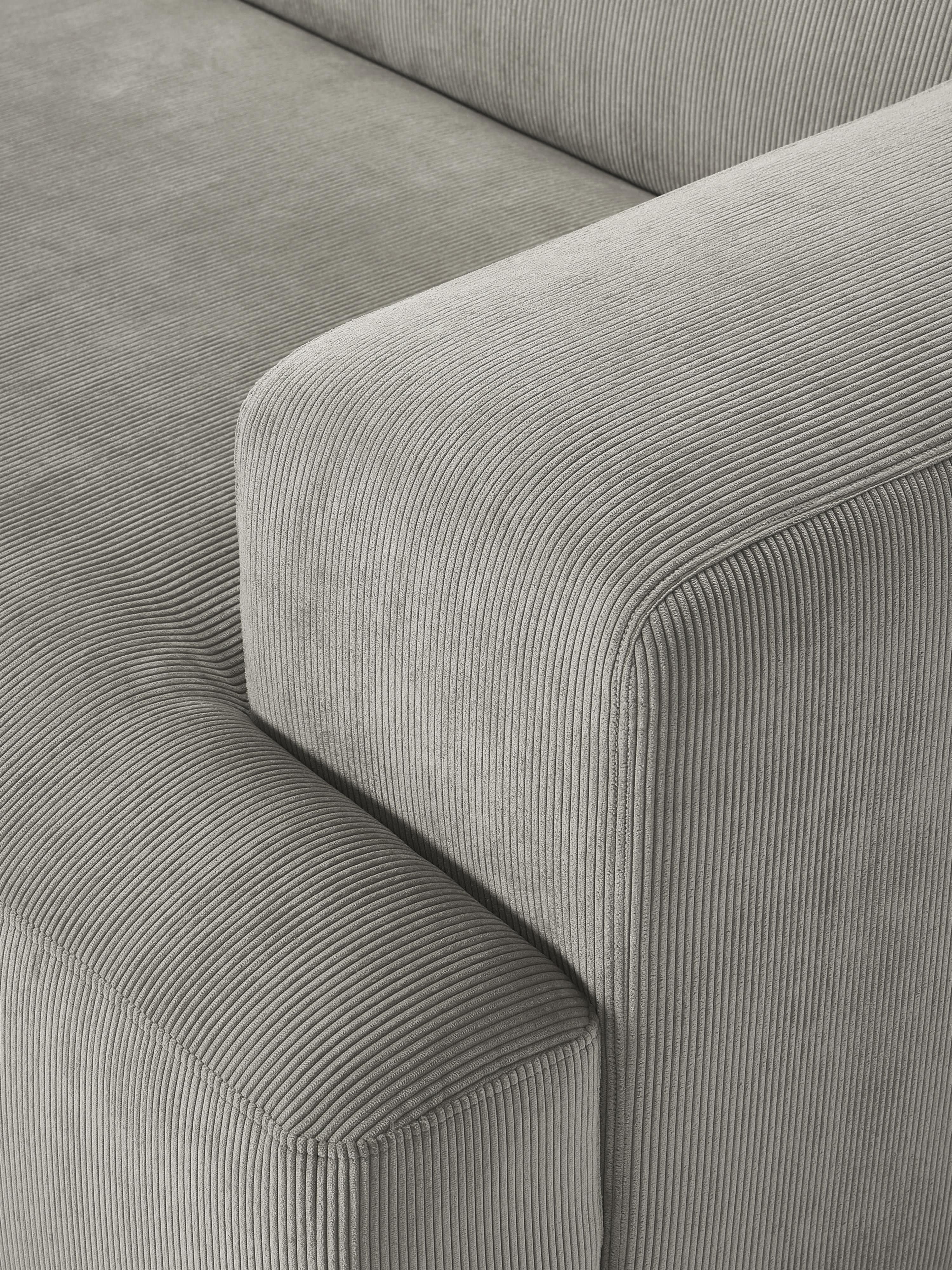 Cord-Sofa Melva (3-Sitzer)