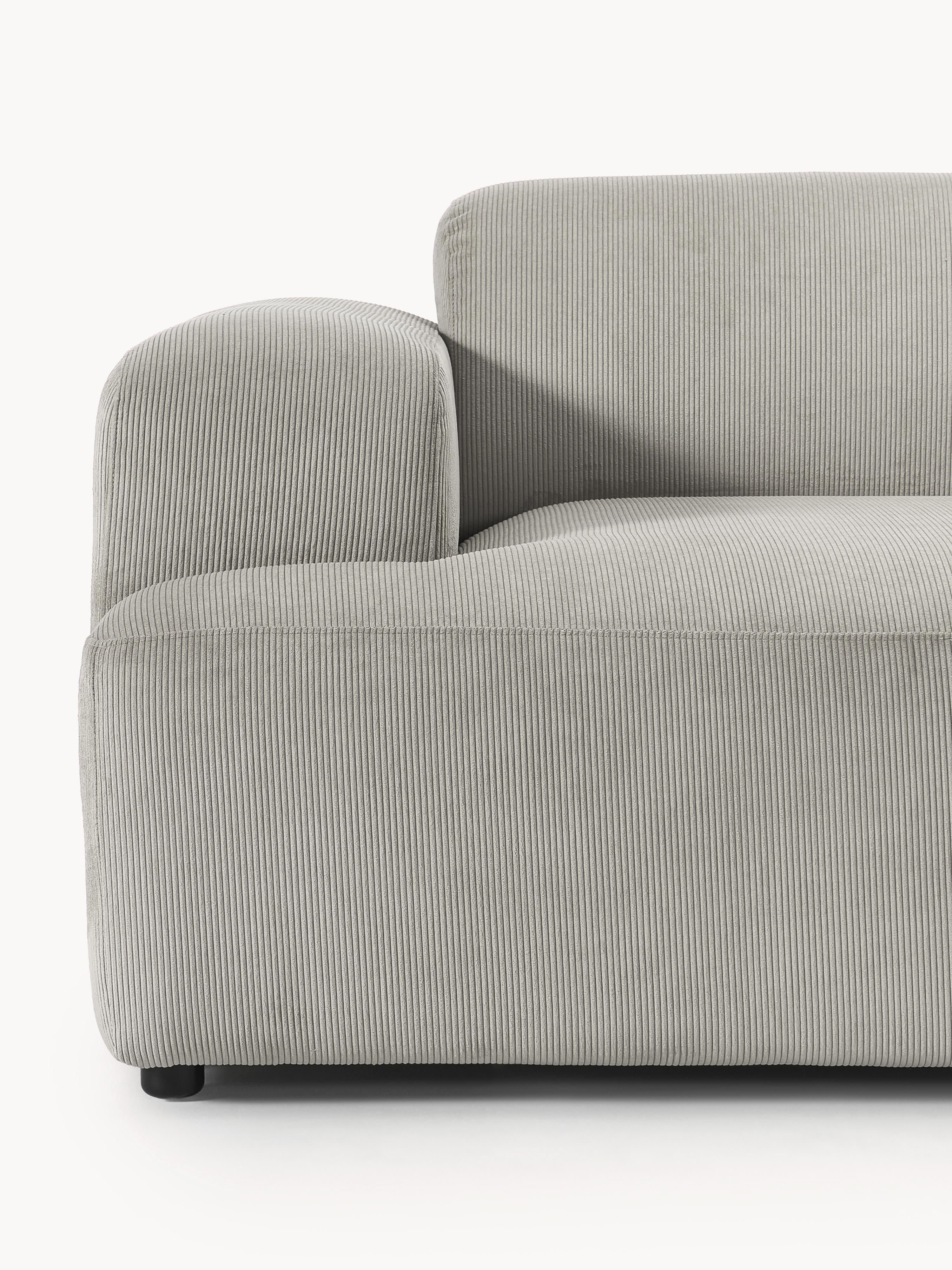 Cord-Sofa Melva (3-Sitzer)