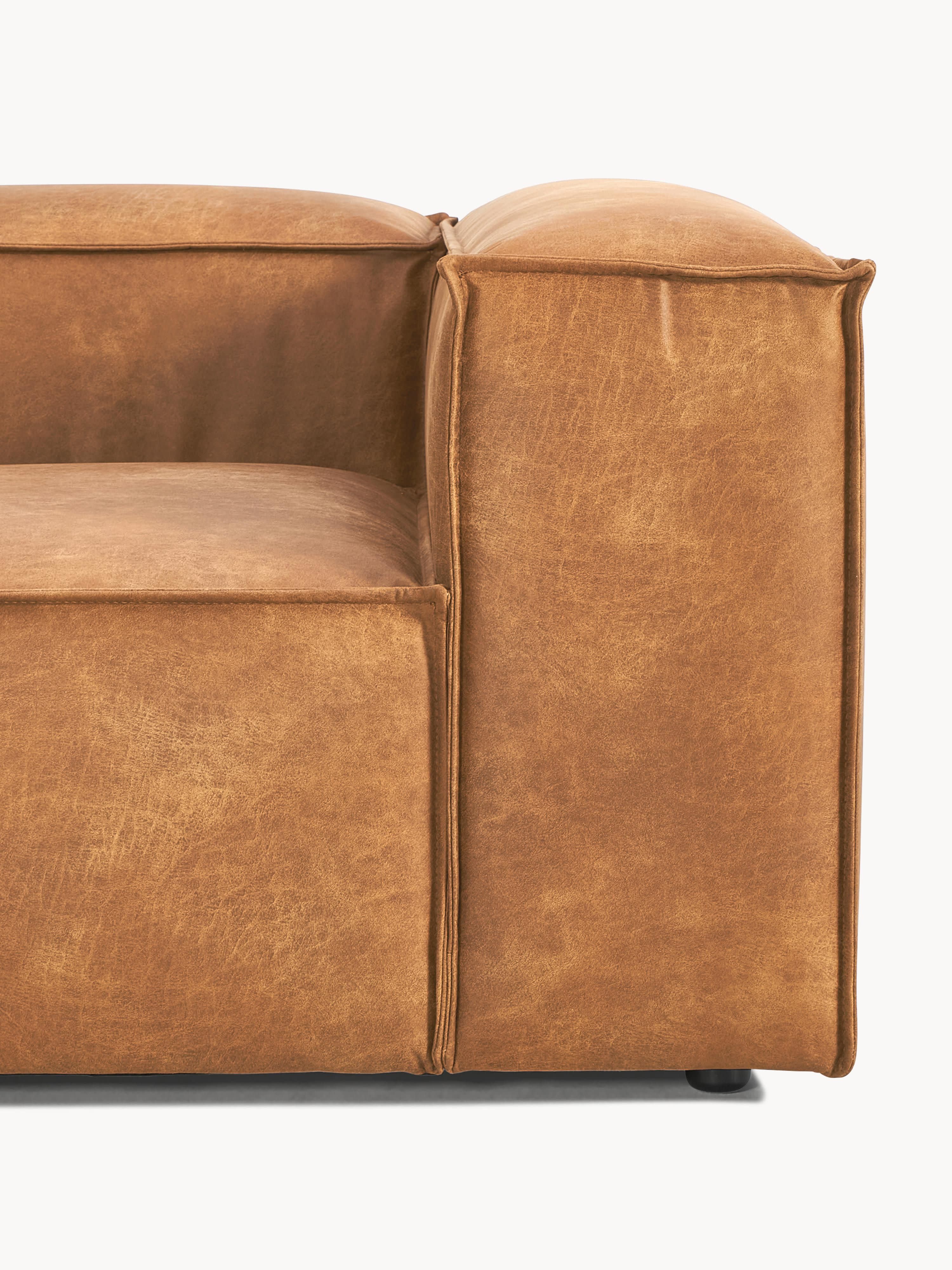 Eckmodul Lennon aus Leder