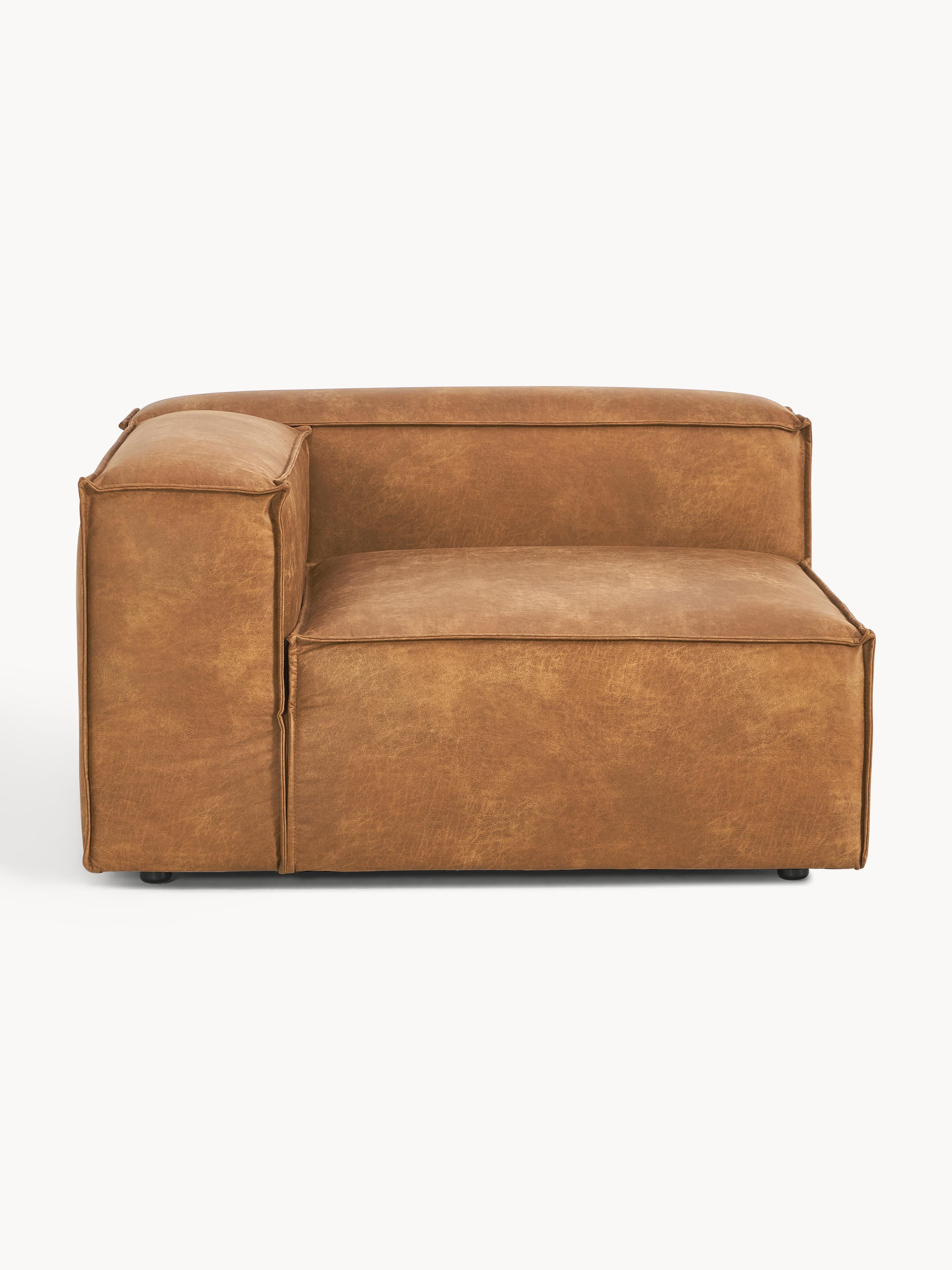 Eckmodul Lennon aus Leder