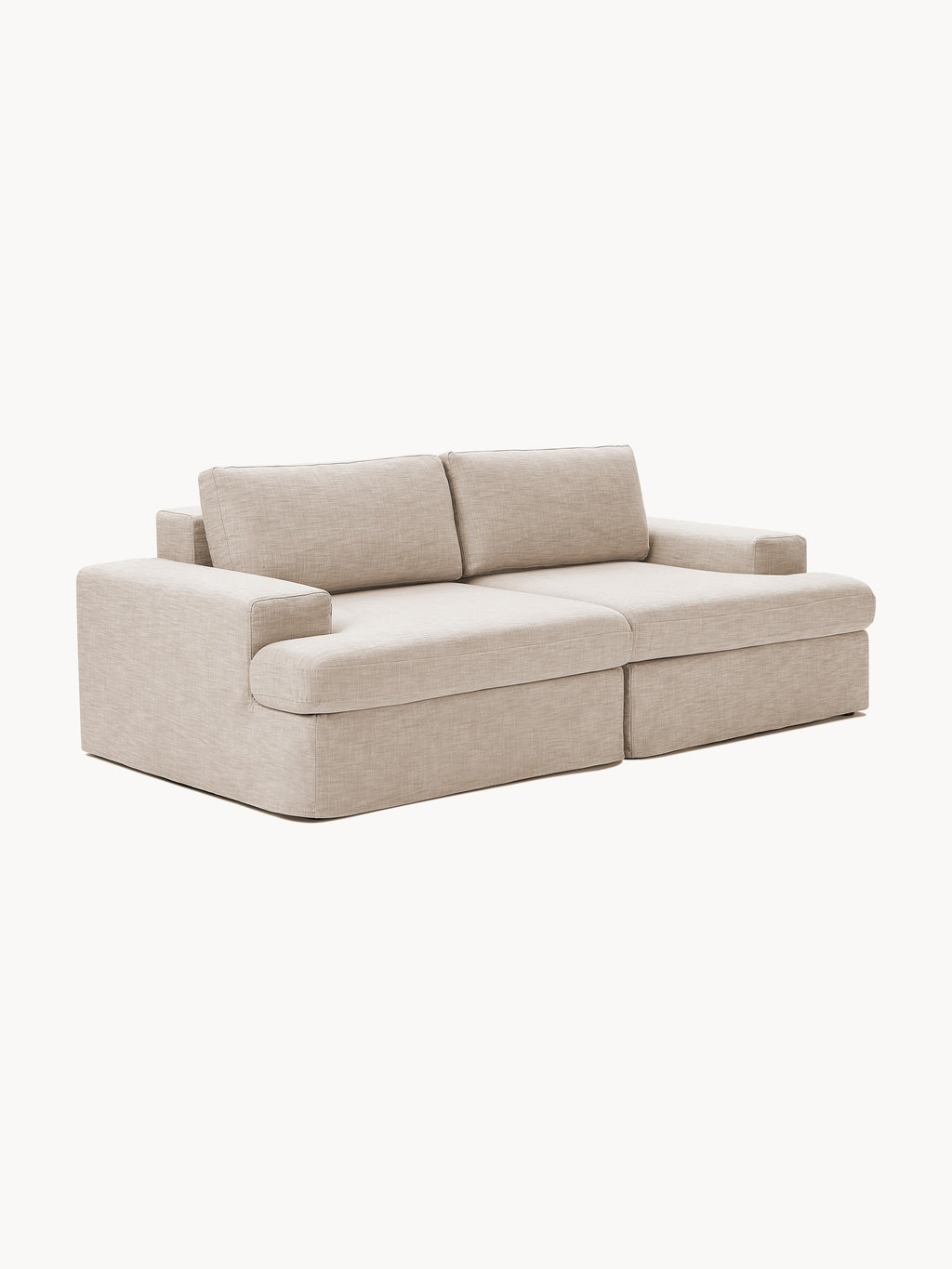 Modulares Sofa Russell (3-Sitzer) mit abnehmbaren Bezügen