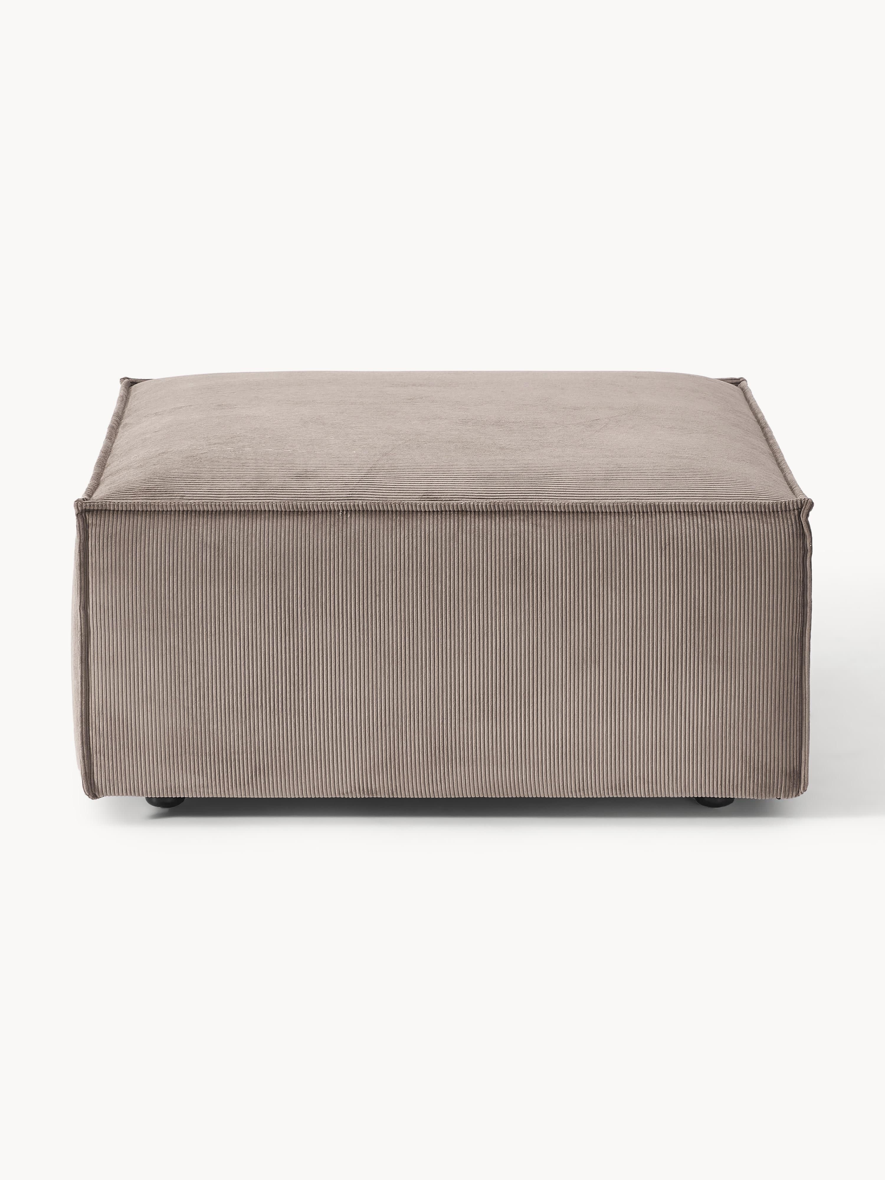 Sofa-Hocker Lennon aus Cord
