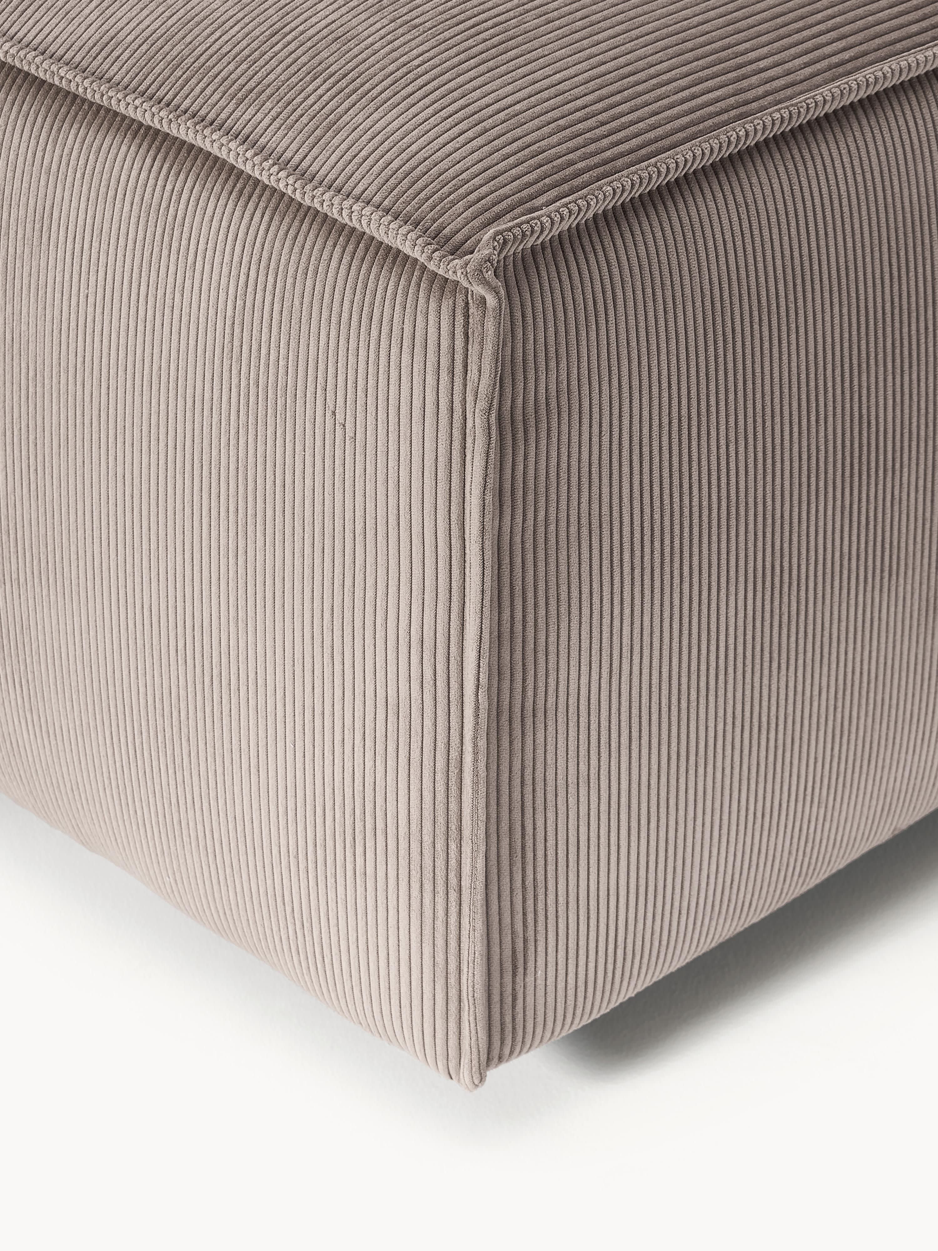 Sofa-Hocker Lennon aus Cord