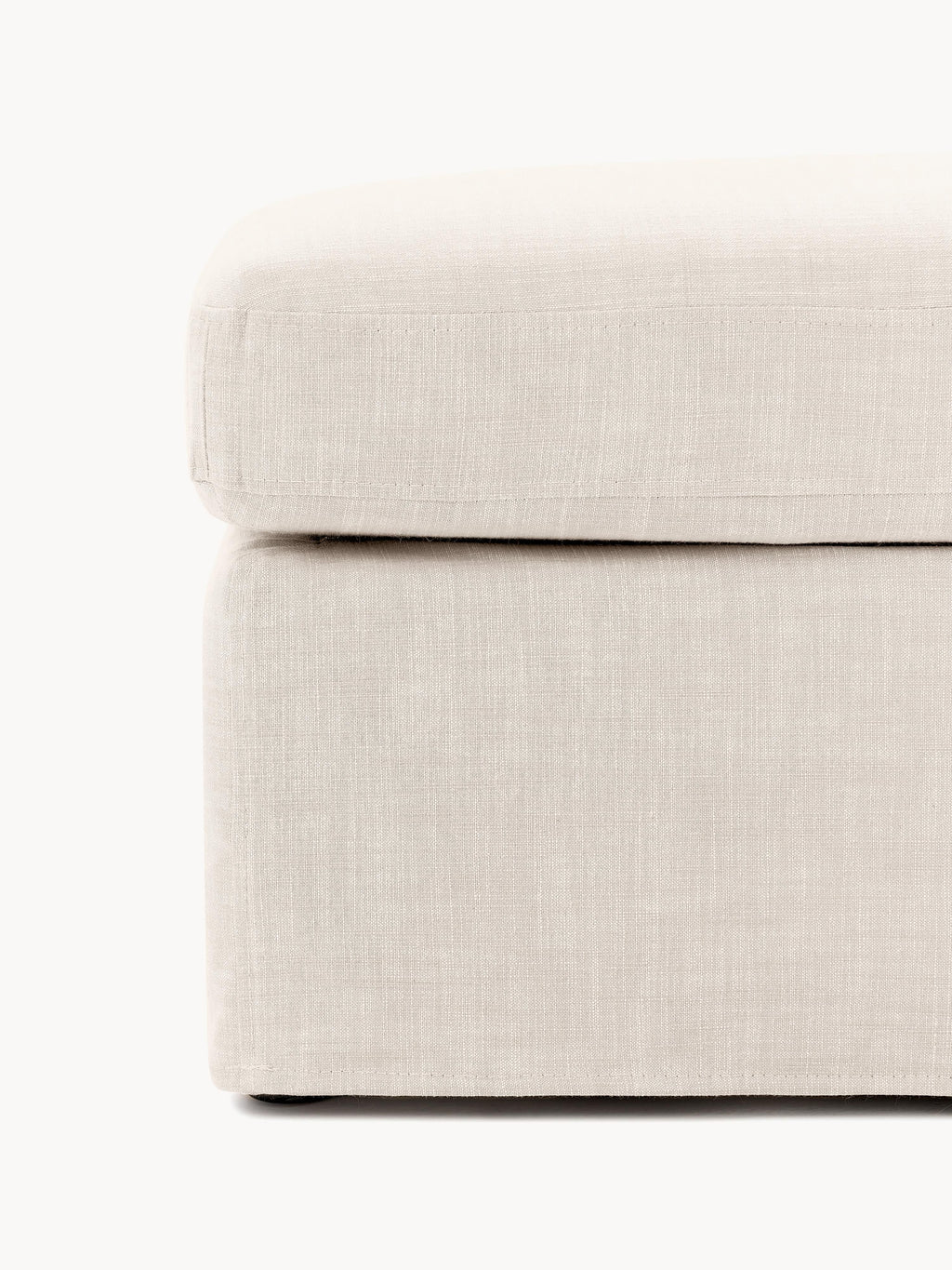 Sofa-Hocker Russell mit abnehmbaren Bezügen