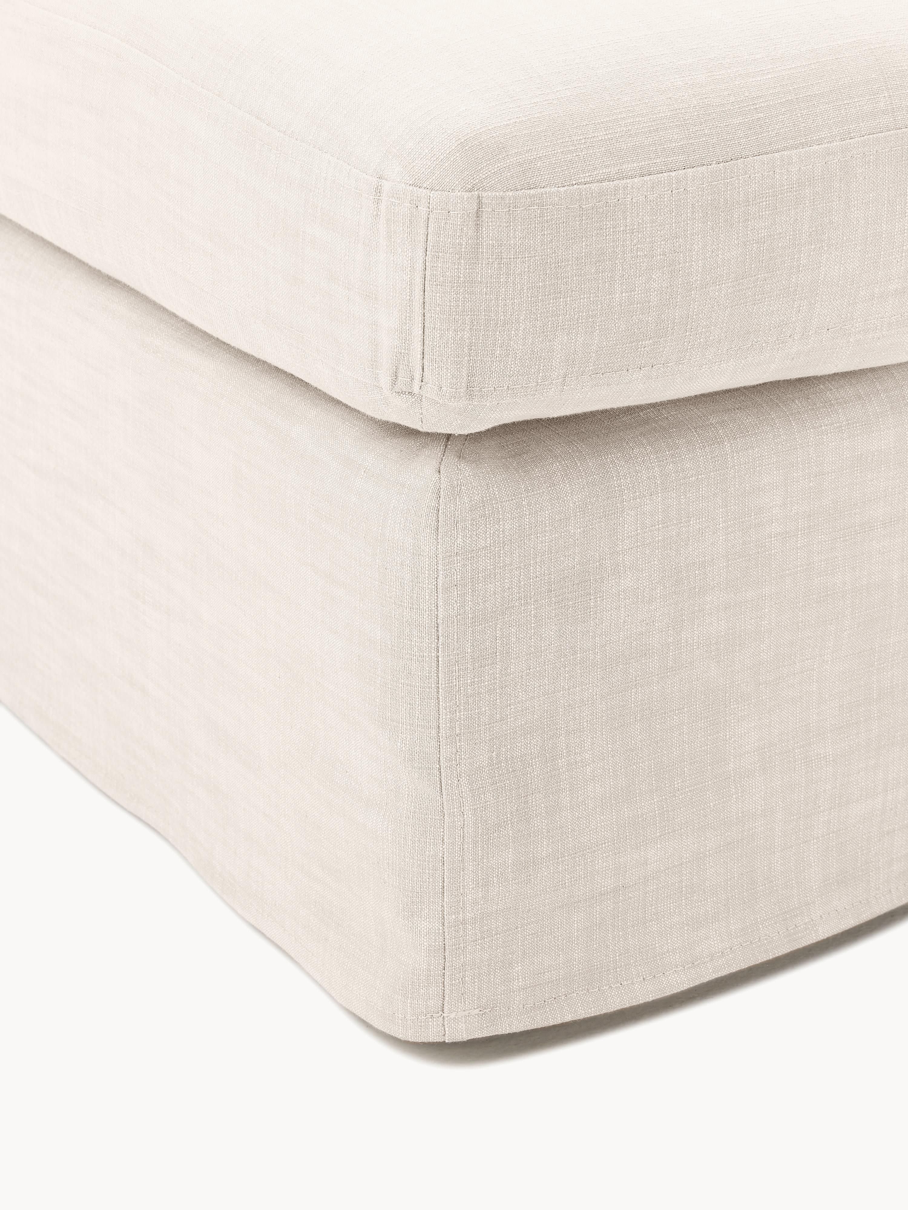 Sofa-Hocker Russell mit abnehmbaren Bezügen