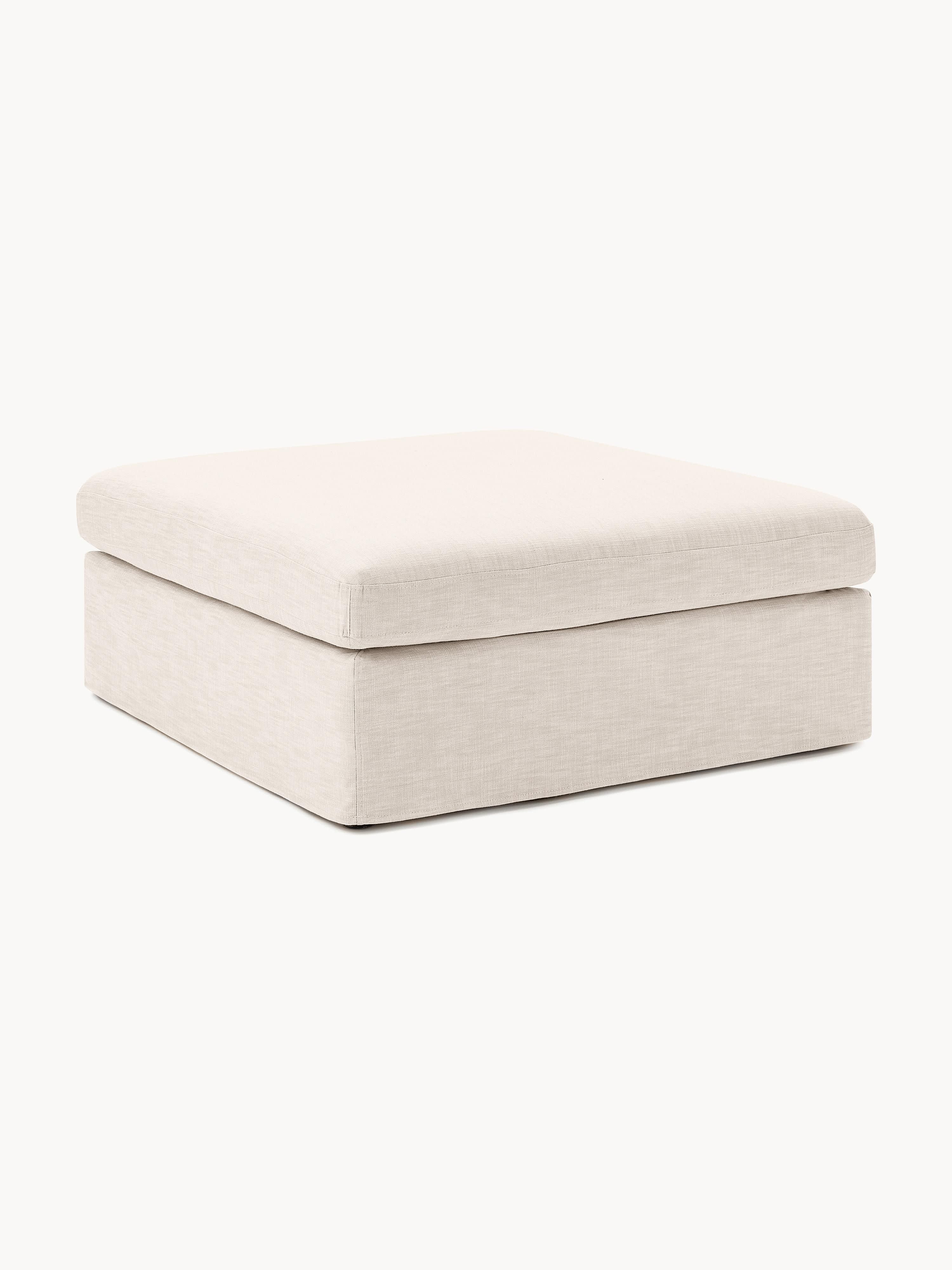 Sofa-Hocker Russell mit abnehmbaren Bezügen