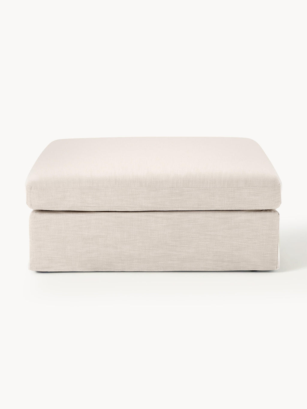 Galeriebild 1 - Sofa-Hocker Russell mit abnehmbaren Bezügen