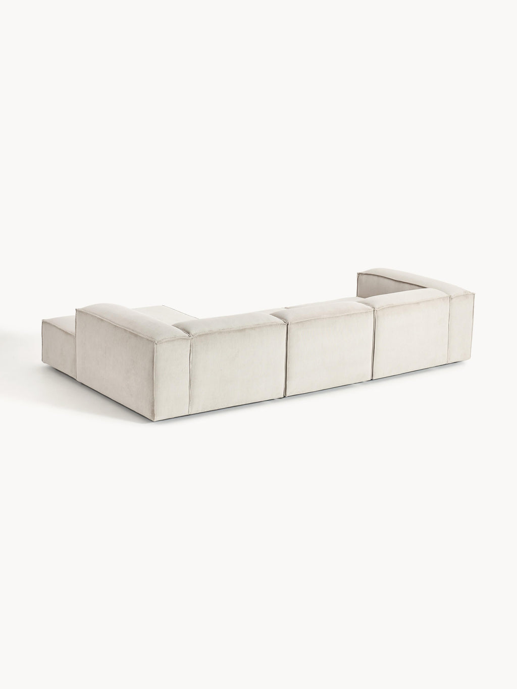 Modulares Ecksofa Lennon (4-Sitzer) aus Cord