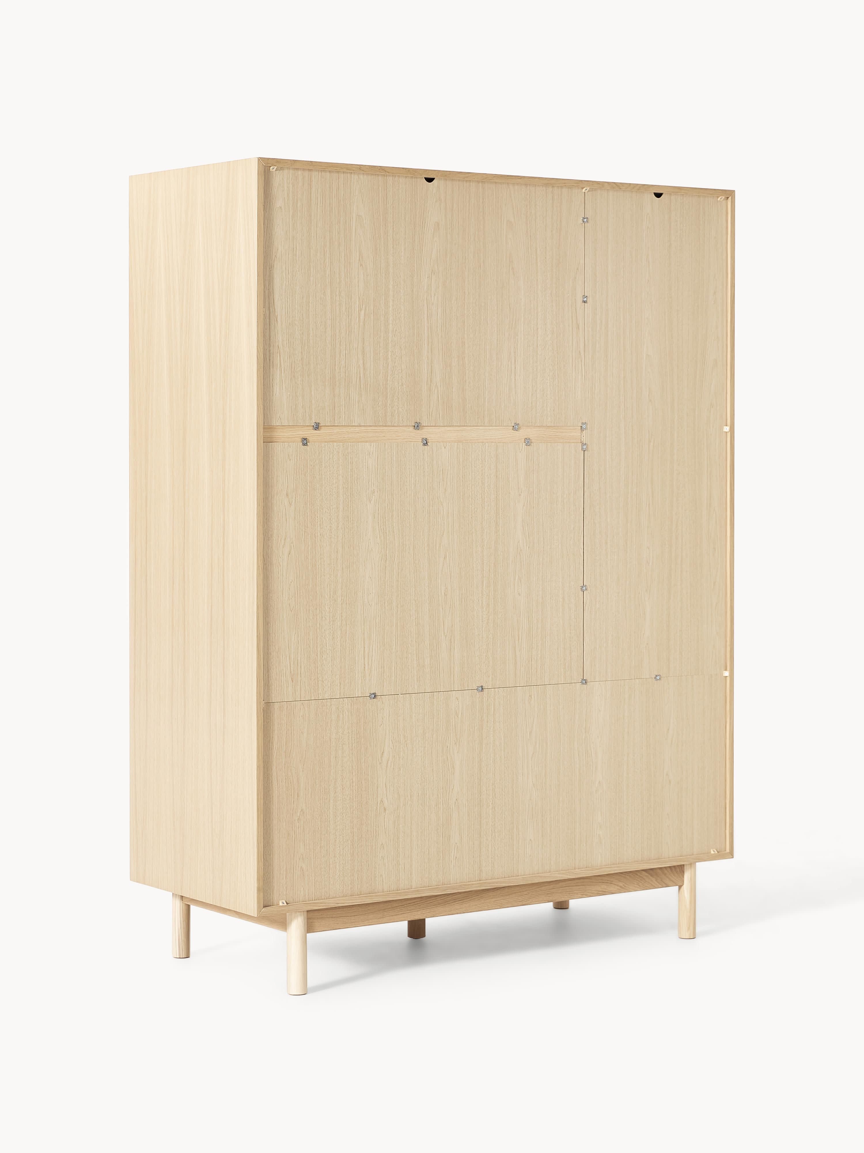Kleiderschrank Cassy, 3-türig