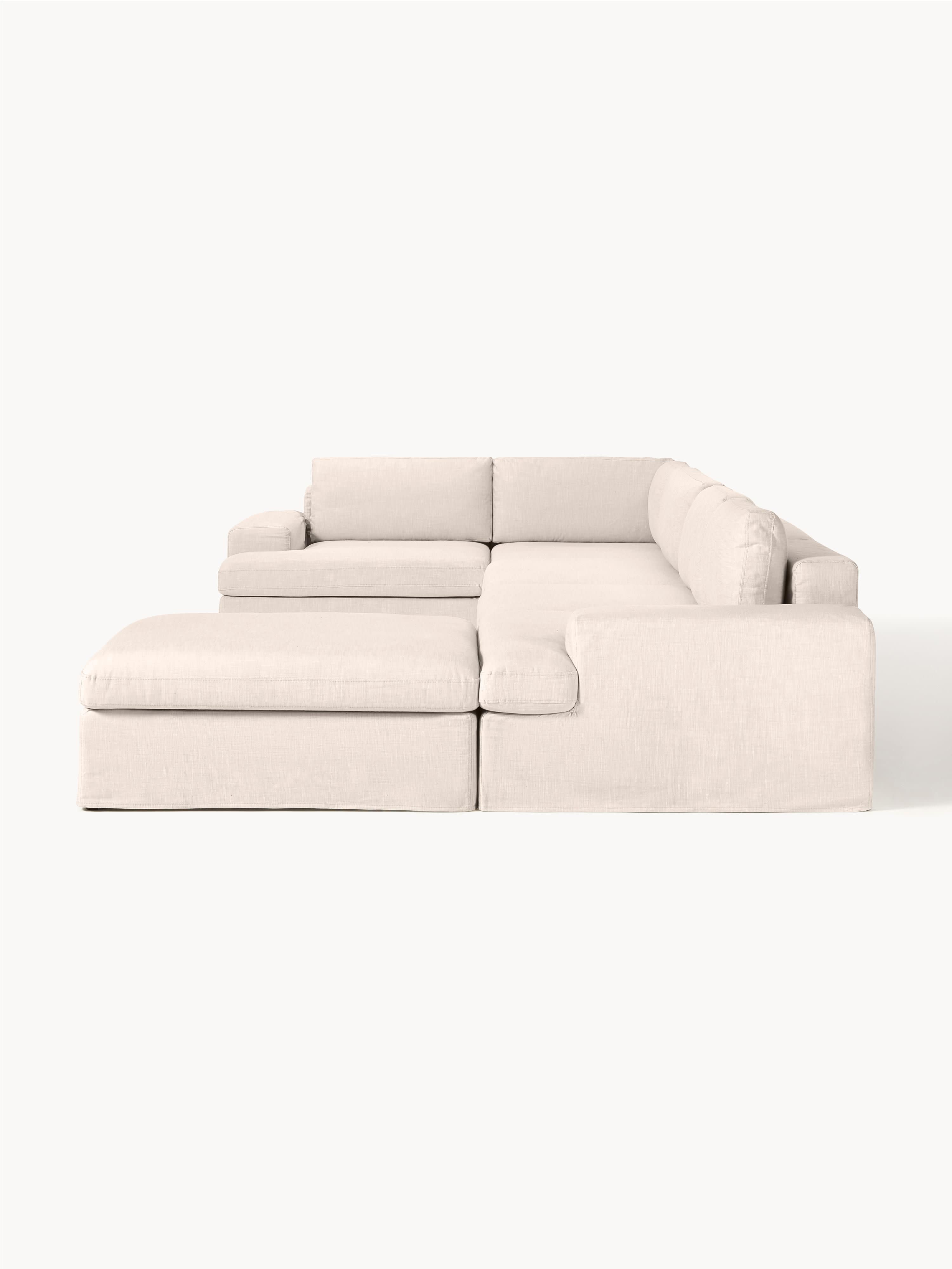 Modulares XL Sofa Russell mit abnehmbaren Bezügen