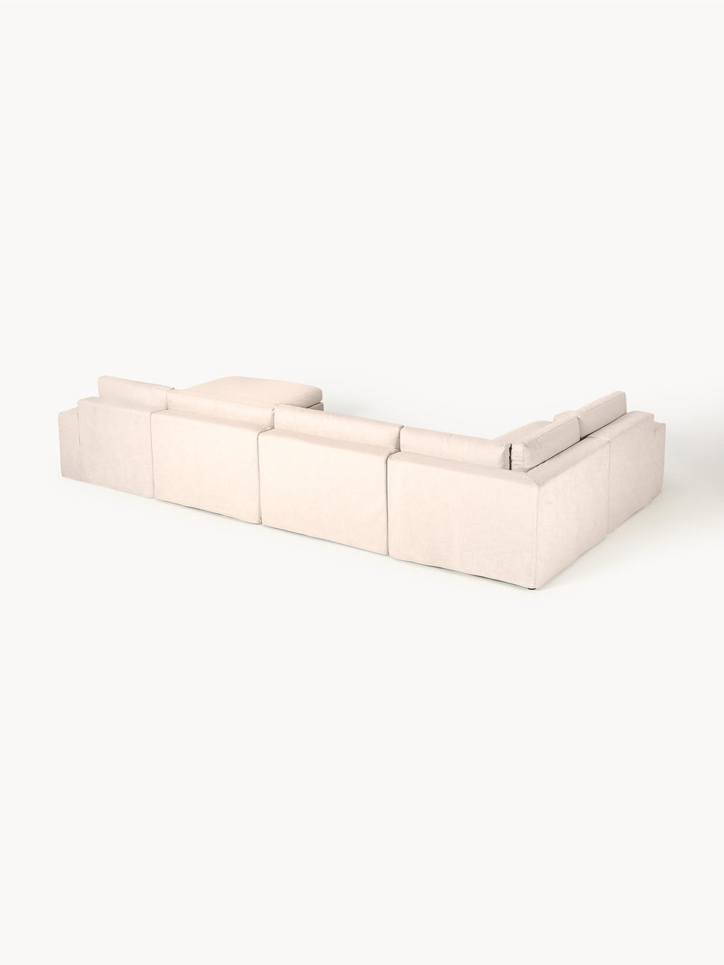 Modulares XL Sofa Russell mit abnehmbaren Bezügen