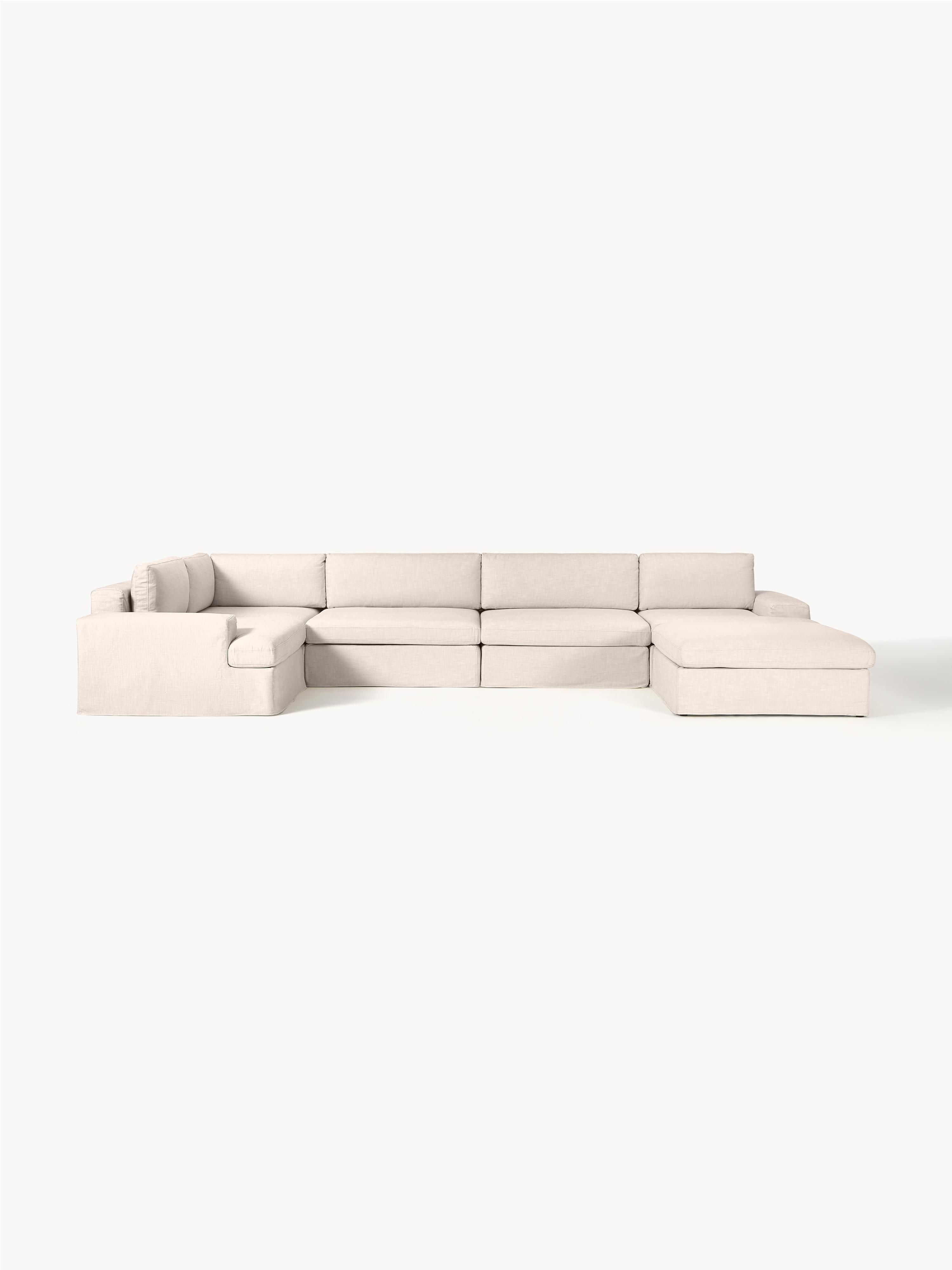 Modulares XL Sofa Russell mit abnehmbaren Bezügen