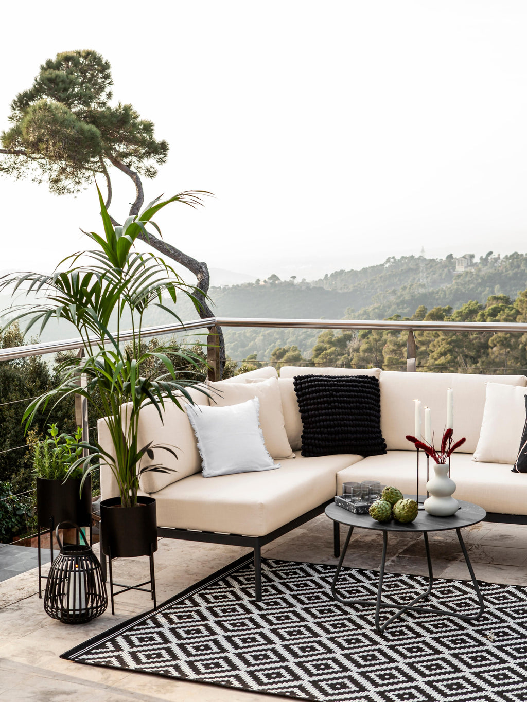 Garten-Lounge-Set Linden, 2er-Set