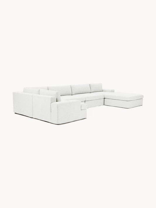 Galeriebild 1 - Modulares XL Sofa Russell mit abnehmbaren Bezügen