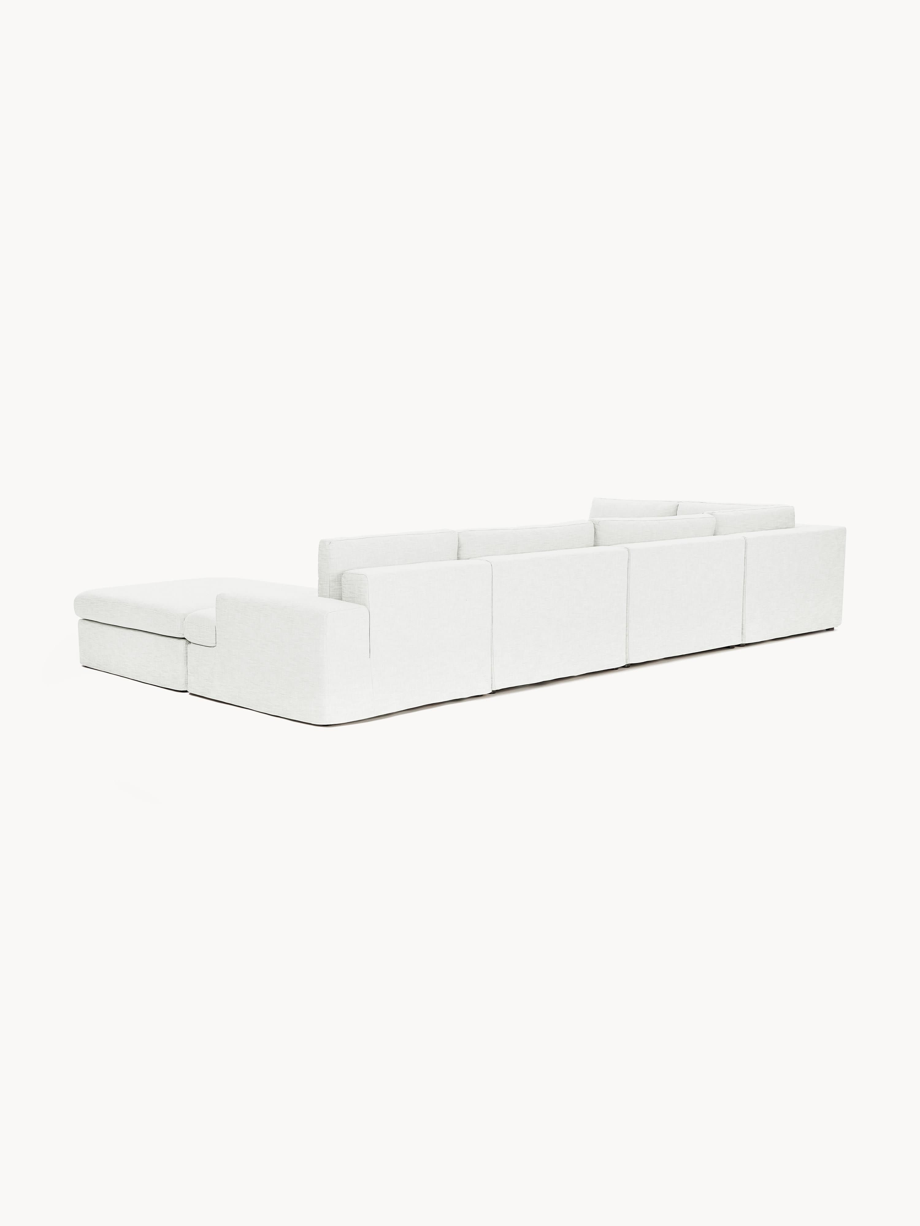 Modulares XL Sofa Russell mit abnehmbaren Bezügen