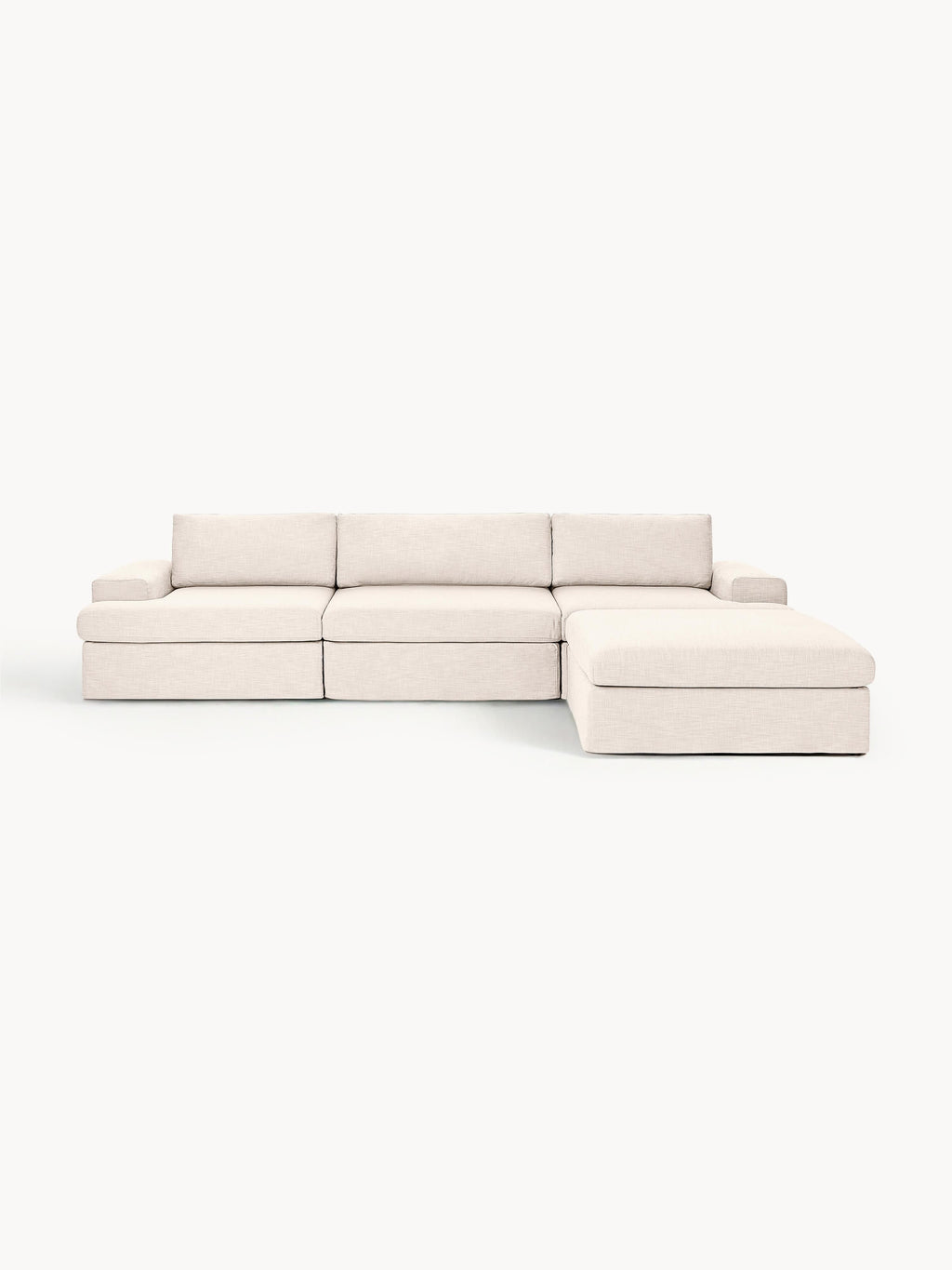 Galeriebild 1 - Modulares Sofa Russell (4-Sitzer) mit Hocker (links/rechts)