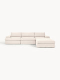 Galeriebild 1 - Modulares Sofa Russell (4-Sitzer) mit Hocker (links/rechts)