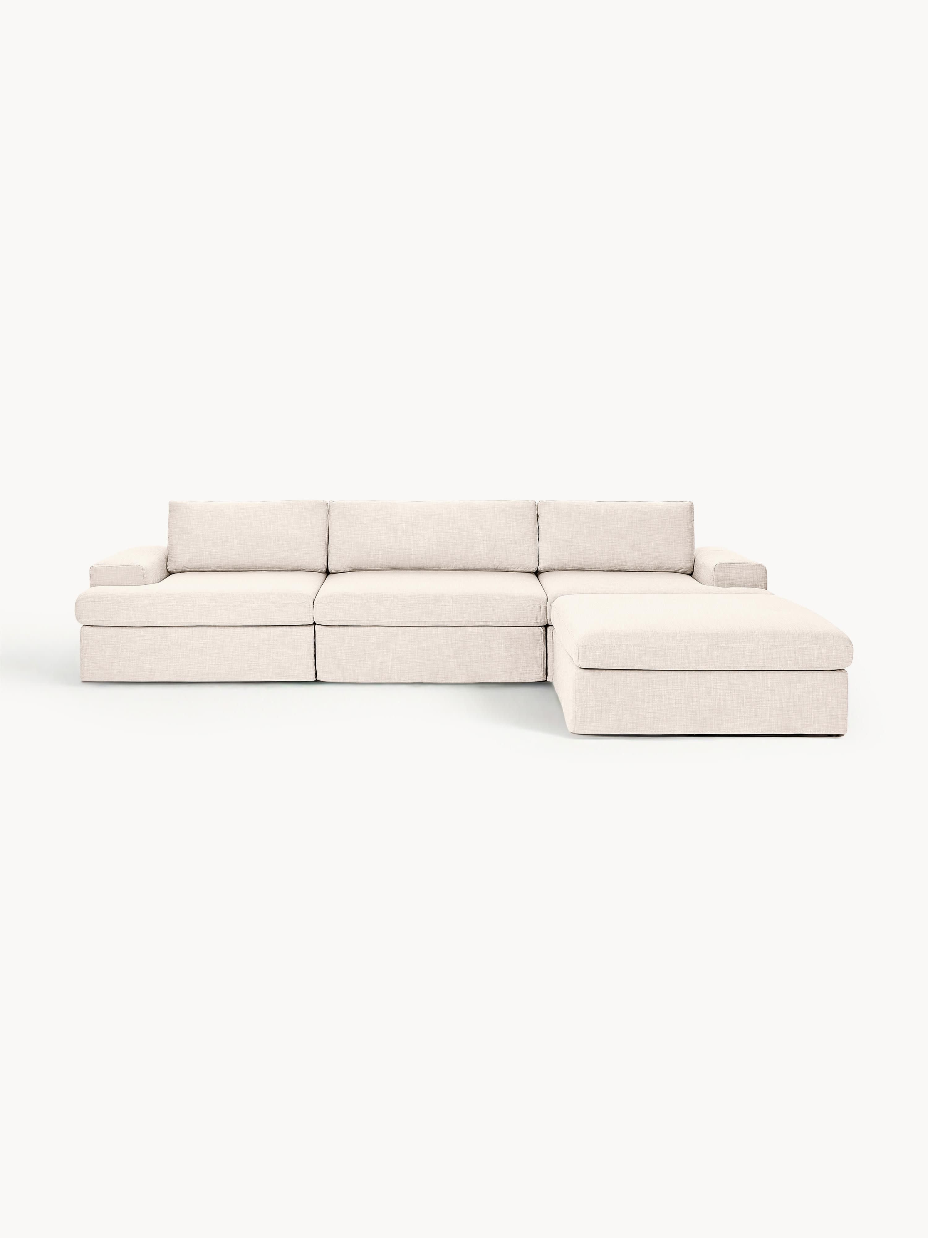 Galeriebild 1 - Modulares Sofa Russell (4-Sitzer) mit Hocker (links/rechts)