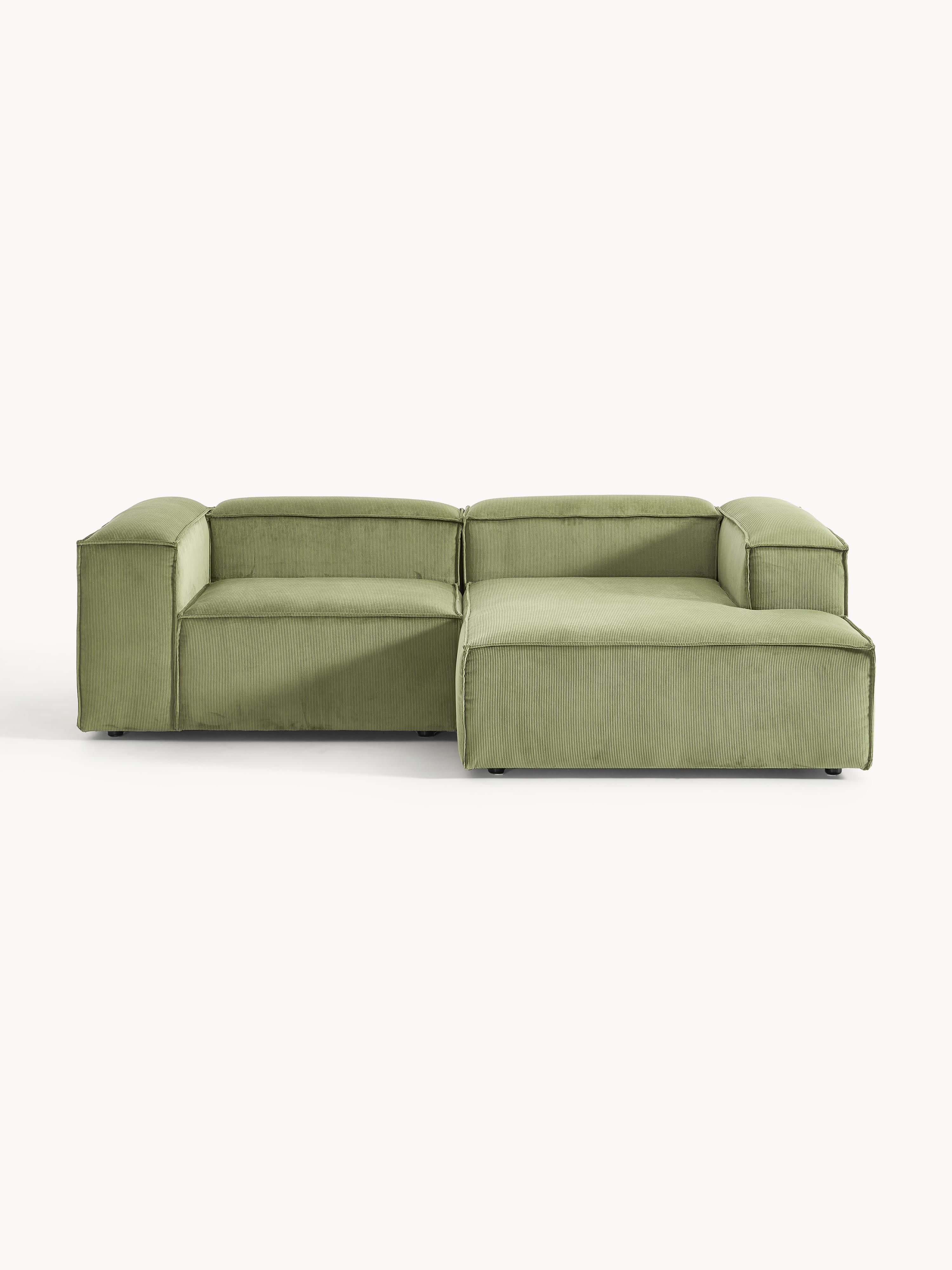 Galeriebild 1 - Modulares Ecksofa Lennon (2-Sitzer) aus Cord